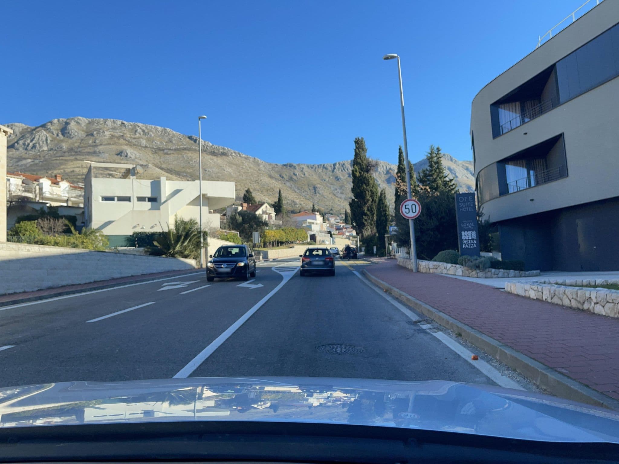 Street view near One Suite, Čibača — © filipb (CC BY-SA · Mapillary)