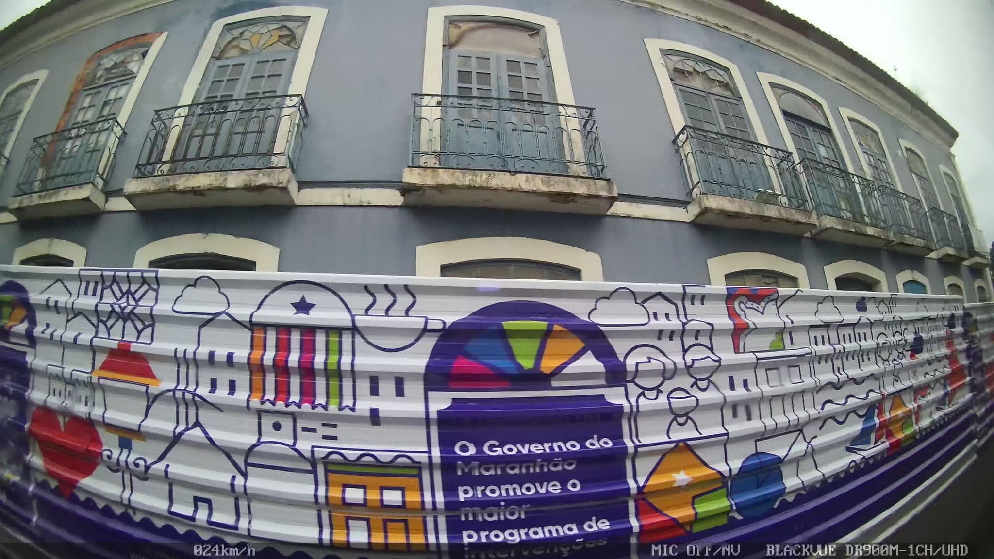 Street view near Pousada Central, São Luís — © kaart_1 (CC BY-SA · Mapillary)