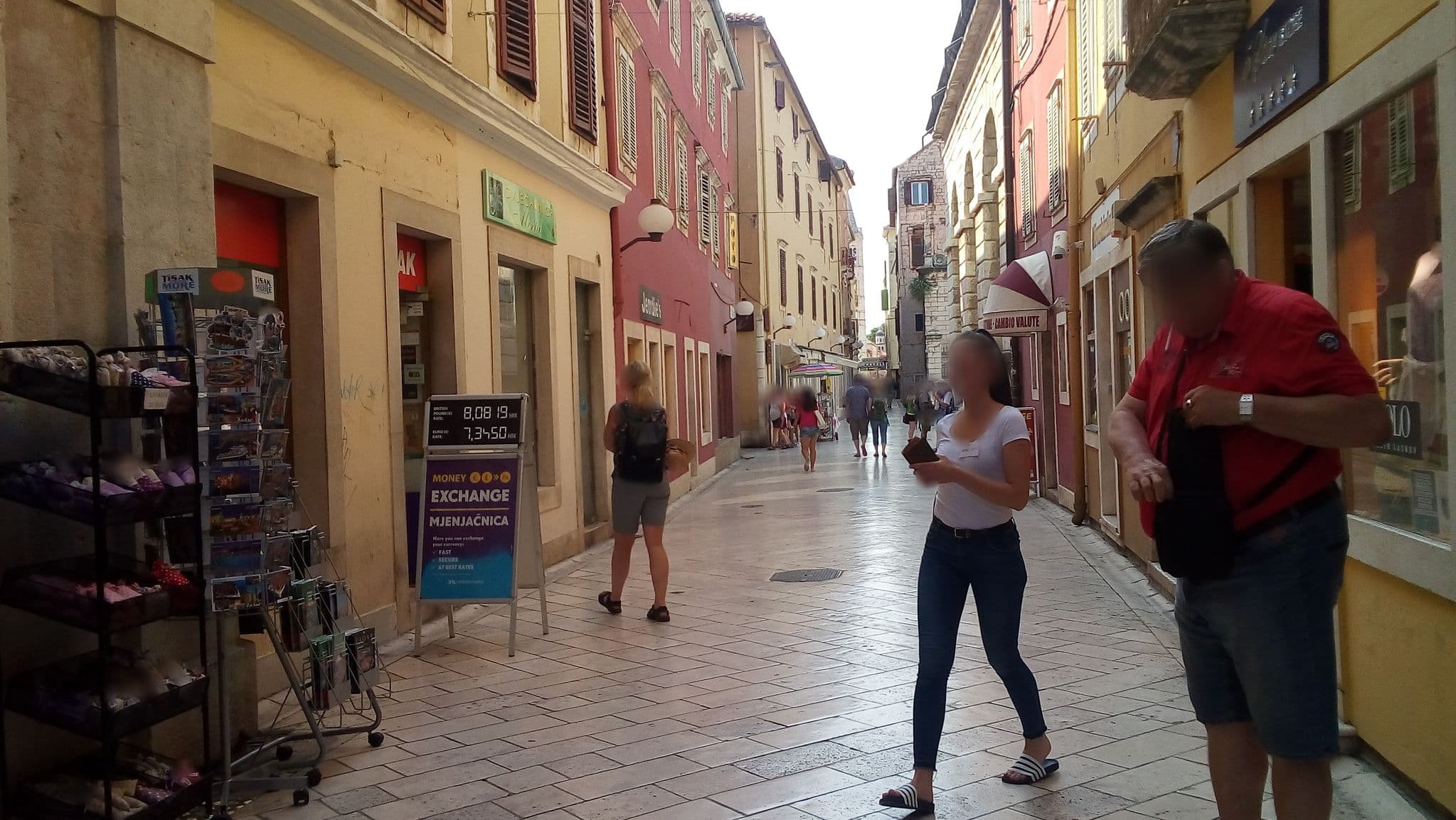 Street view near Aurora Tiny Apartment, Zadar