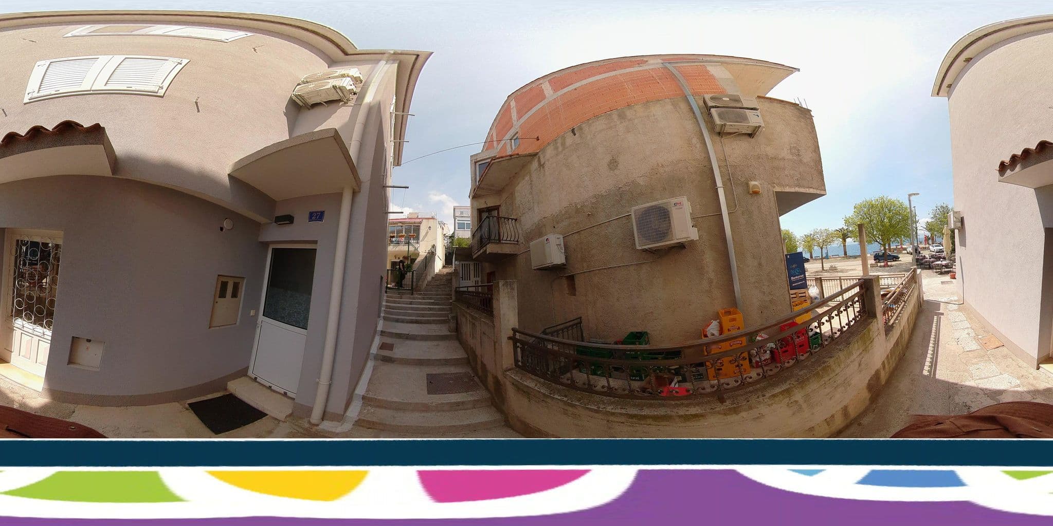 Street view near Srećko, Podgora — © SilvioBasic (CC BY-SA · Mapillary)