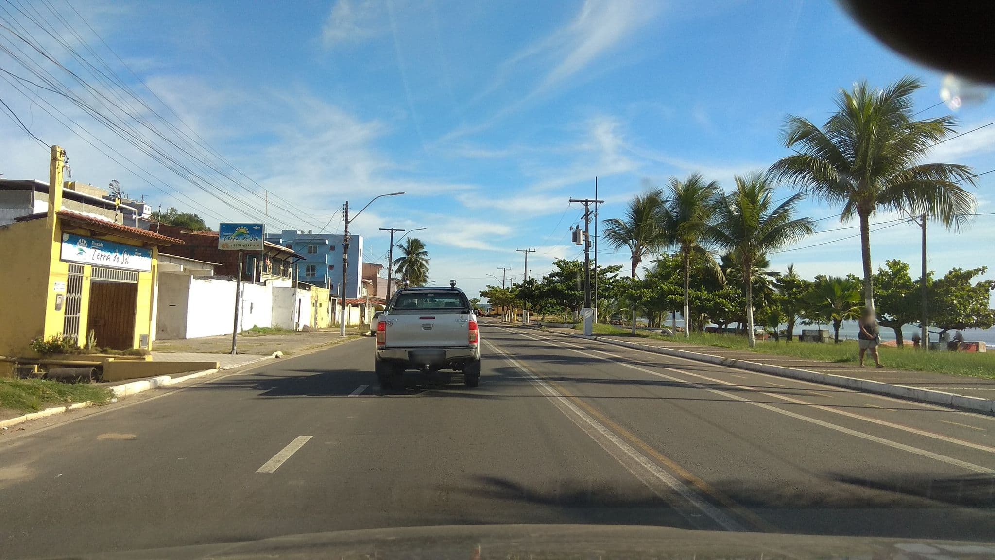 Street view near Pousada Terra E Sol, Ilhéus — © vitorgoiabeira (CC BY-SA · Mapillary)