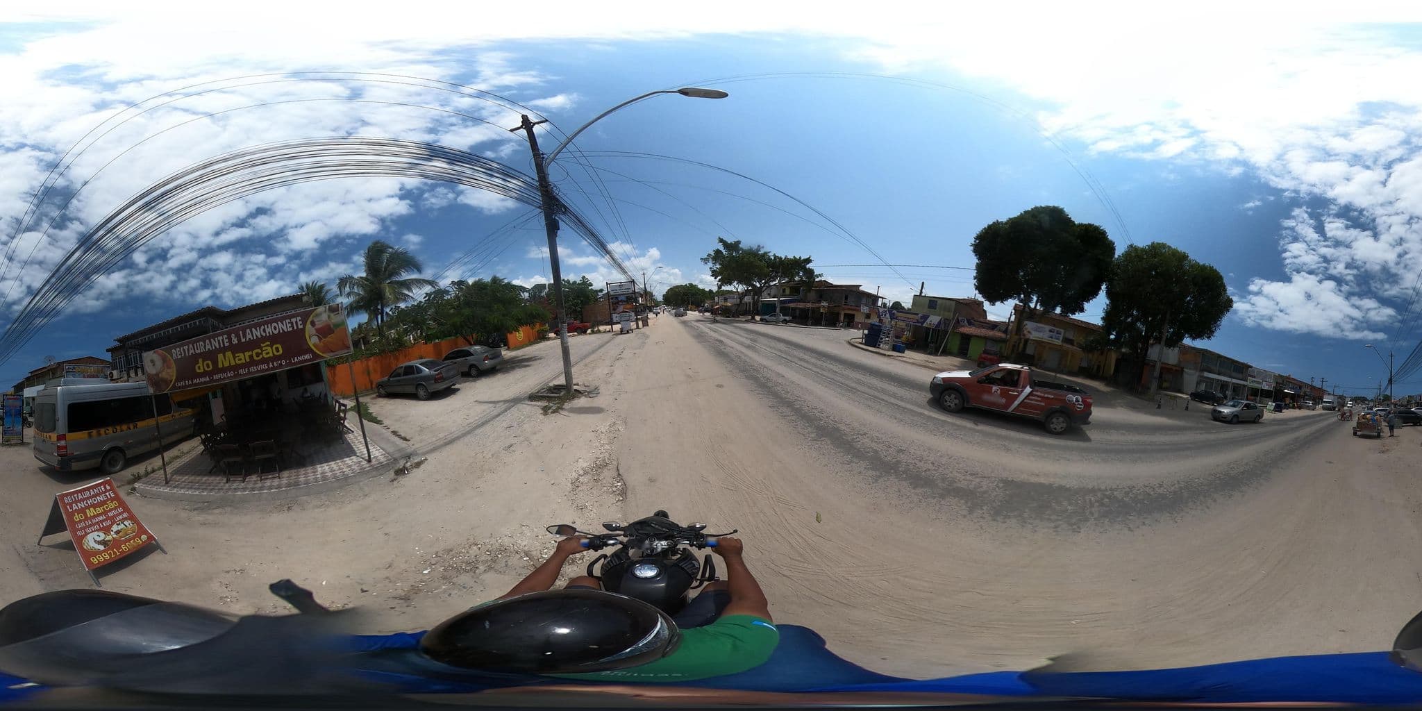 Street view near Pousasa Luar, Santa Cruz Cabrália — © mauriciomensura (CC BY-SA · Mapillary)