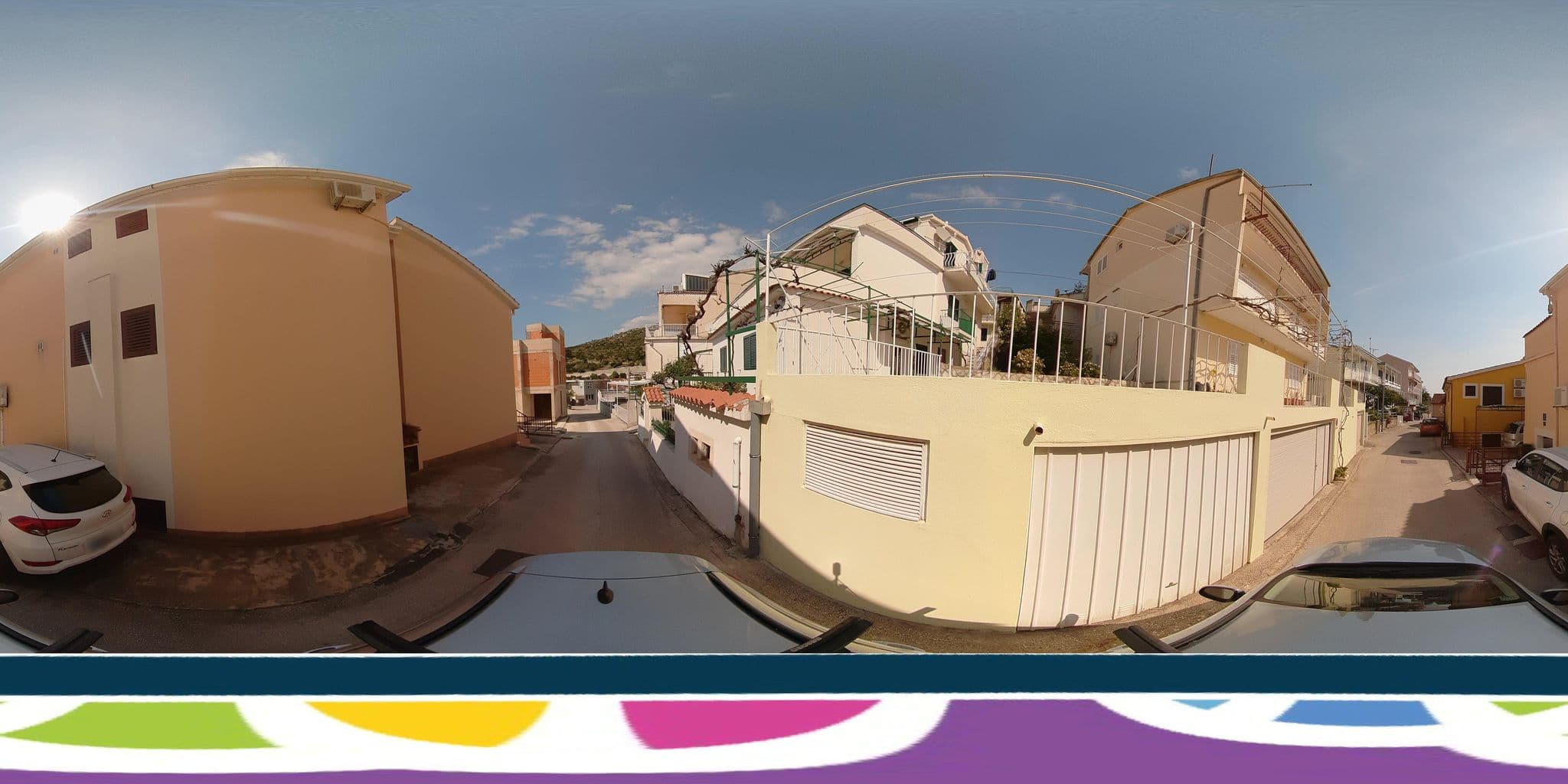 Street view near Adria Apartmani, Podgora — © SilvioBasic (CC BY-SA · Mapillary)