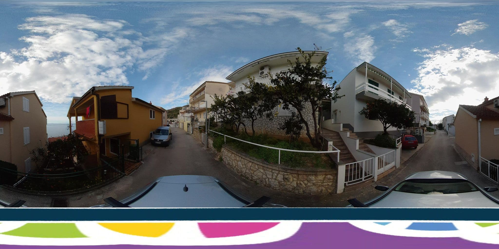 Street view near Apartmani Vranjes, Podgora — © SilvioBasic (CC BY-SA · Mapillary)