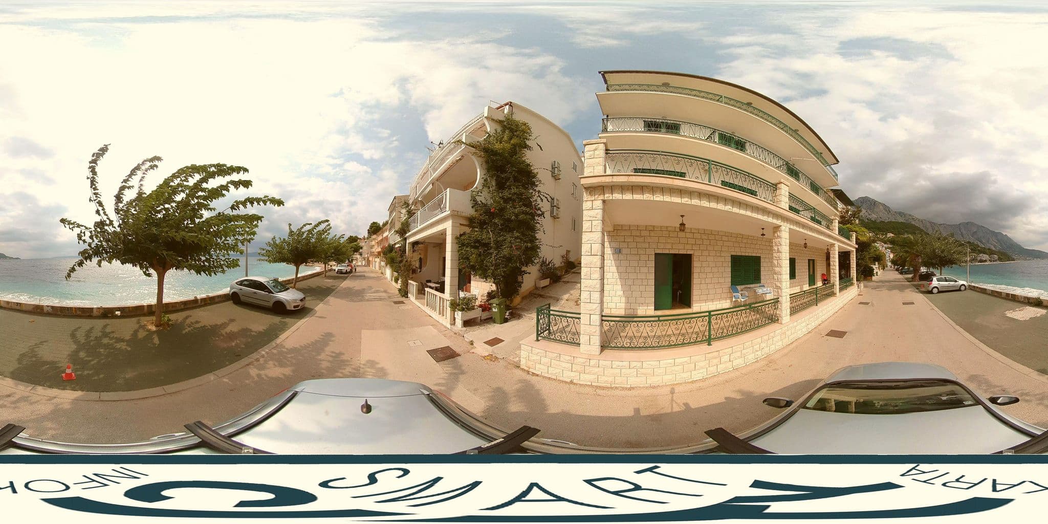 Street view near Apartmani Albatros, Podgora — © SilvioBasic (CC BY-SA · Mapillary)