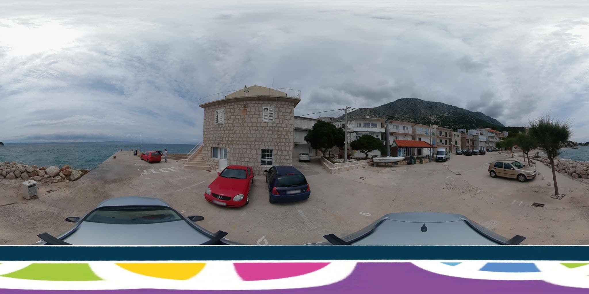 Street view near Apartman Blaženka, Podgora — © SilvioBasic (CC BY-SA · Mapillary)
