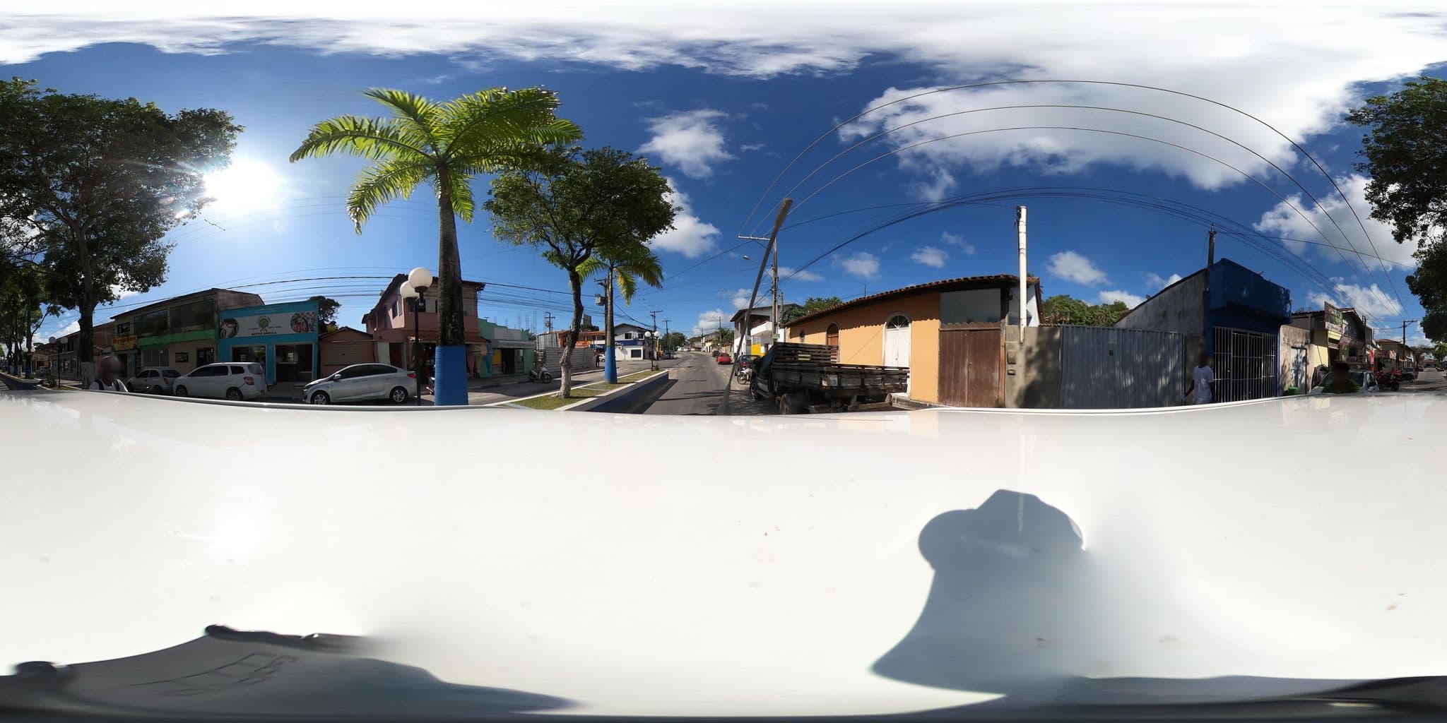 Street view near Pousada Estrela da Paz, Santa Cruz Cabrália — © mauriciomensura (CC BY-SA · Mapillary)