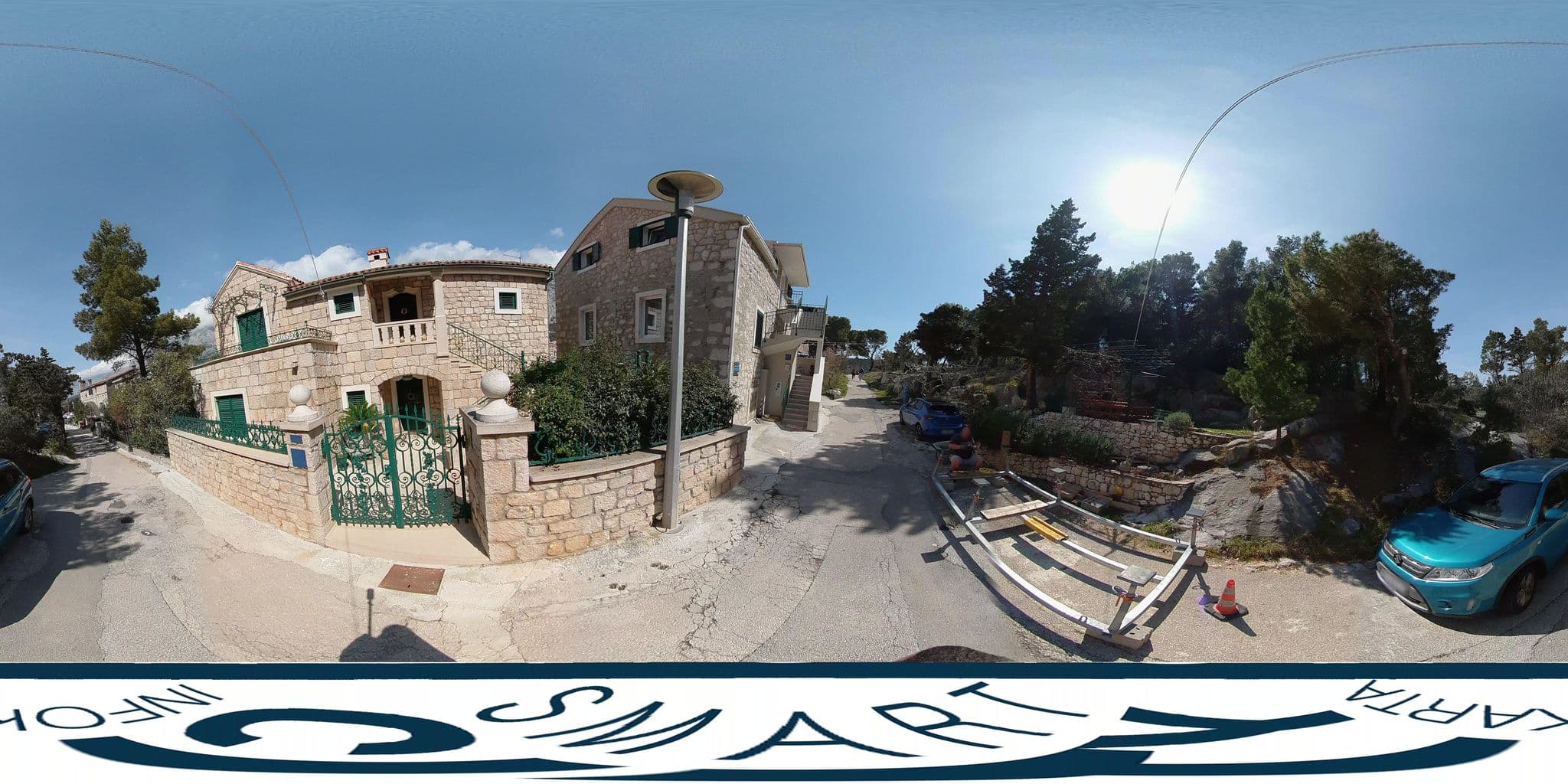 Street view near Apartments Bešo, Makarska — © SilvioBasic (CC BY-SA · Mapillary)