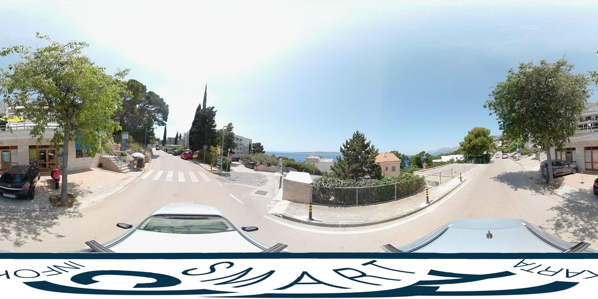 Street view near Garni Ivanac, Brela — © SilvioBasic (CC BY-SA · Mapillary)