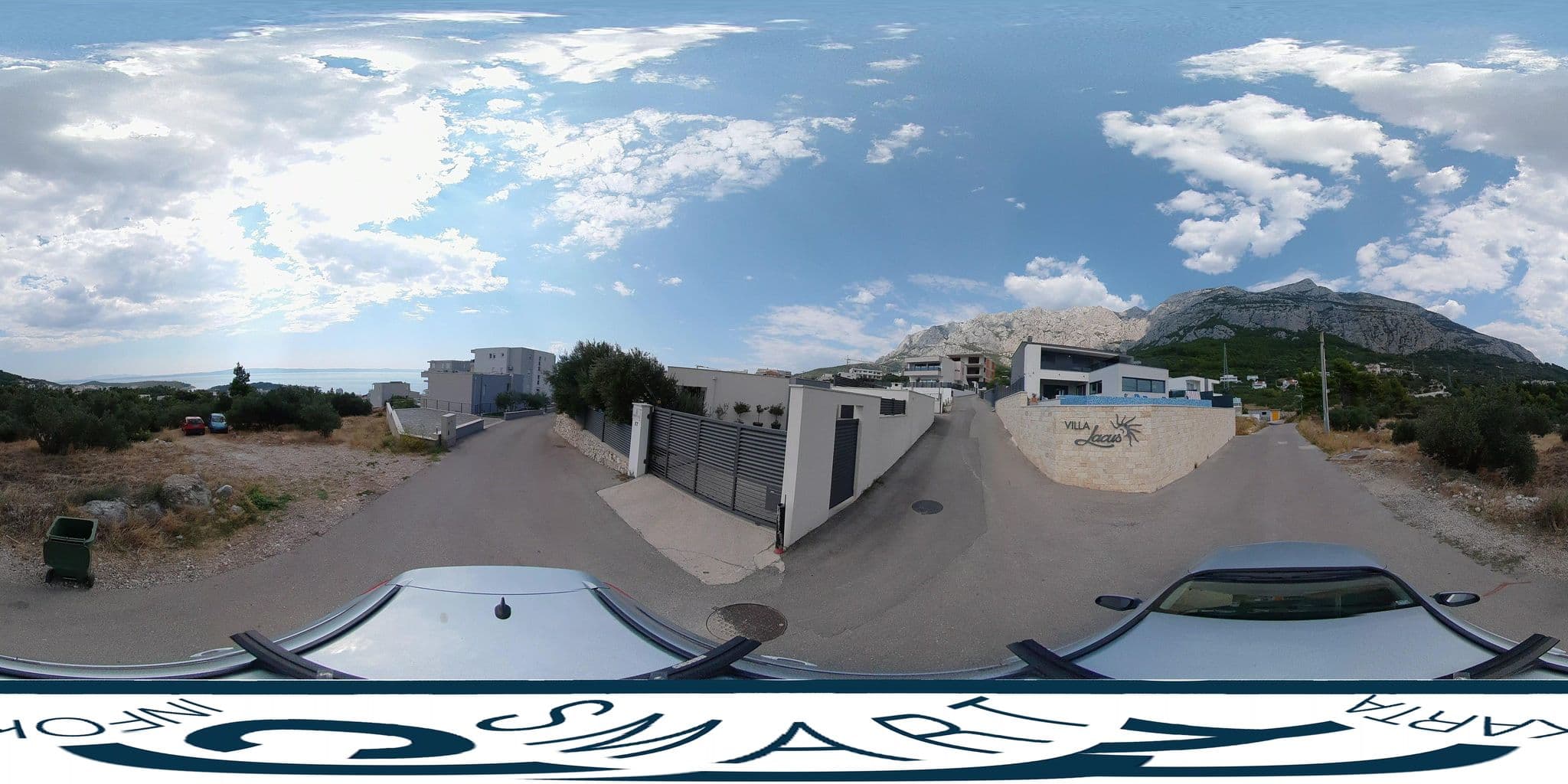 Street view near Villa Lacus, Makarska — © SilvioBasic (CC BY-SA · Mapillary)