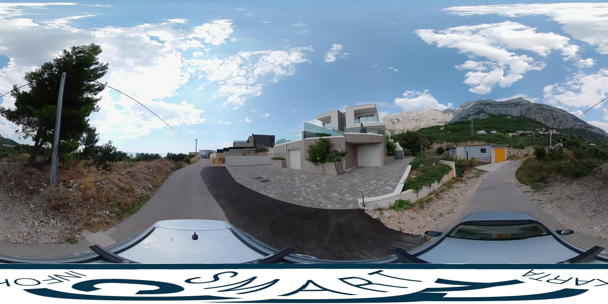 Street view near Villa Karla, Makarska — © SilvioBasic (CC BY-SA · Mapillary)