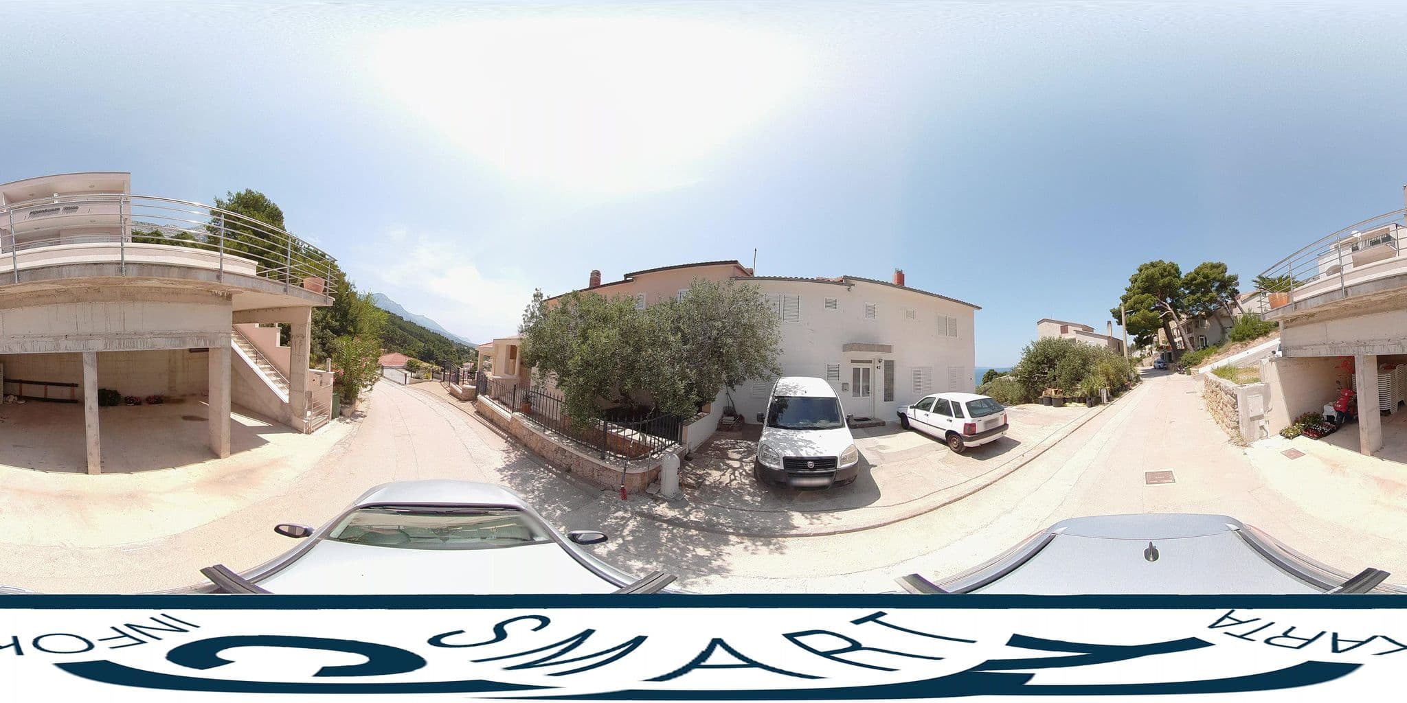 Street view near Lastavica, Brela — © SilvioBasic (CC BY-SA · Mapillary)