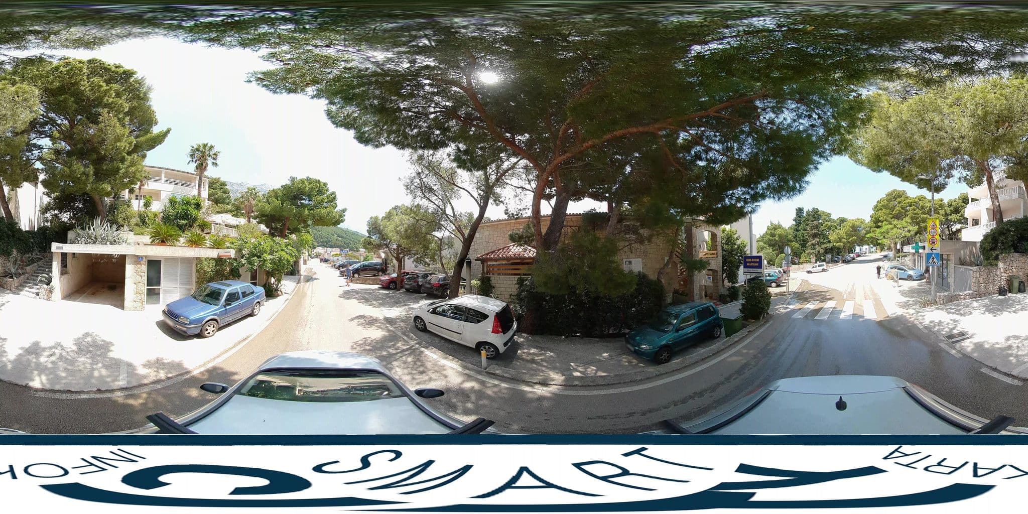 Street view near Villa Carmen, Brela — © SilvioBasic (CC BY-SA · Mapillary)