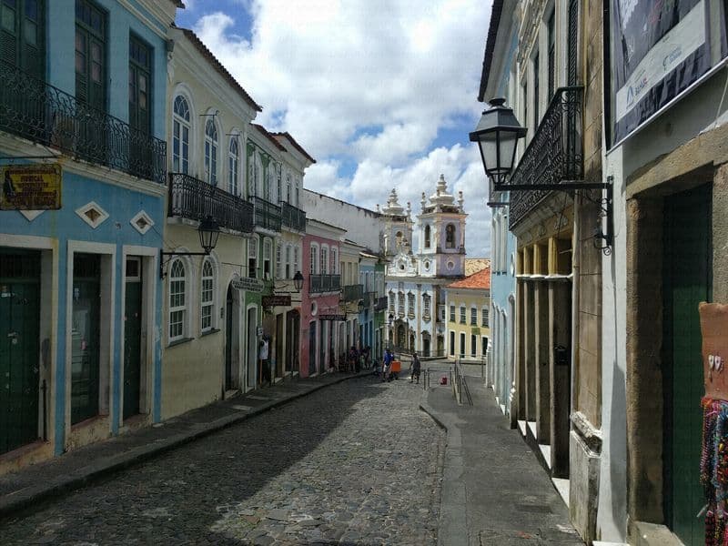 Street view near Hostel Amizade, Salvador — © janvanbekkum (CC BY-SA · Mapillary)