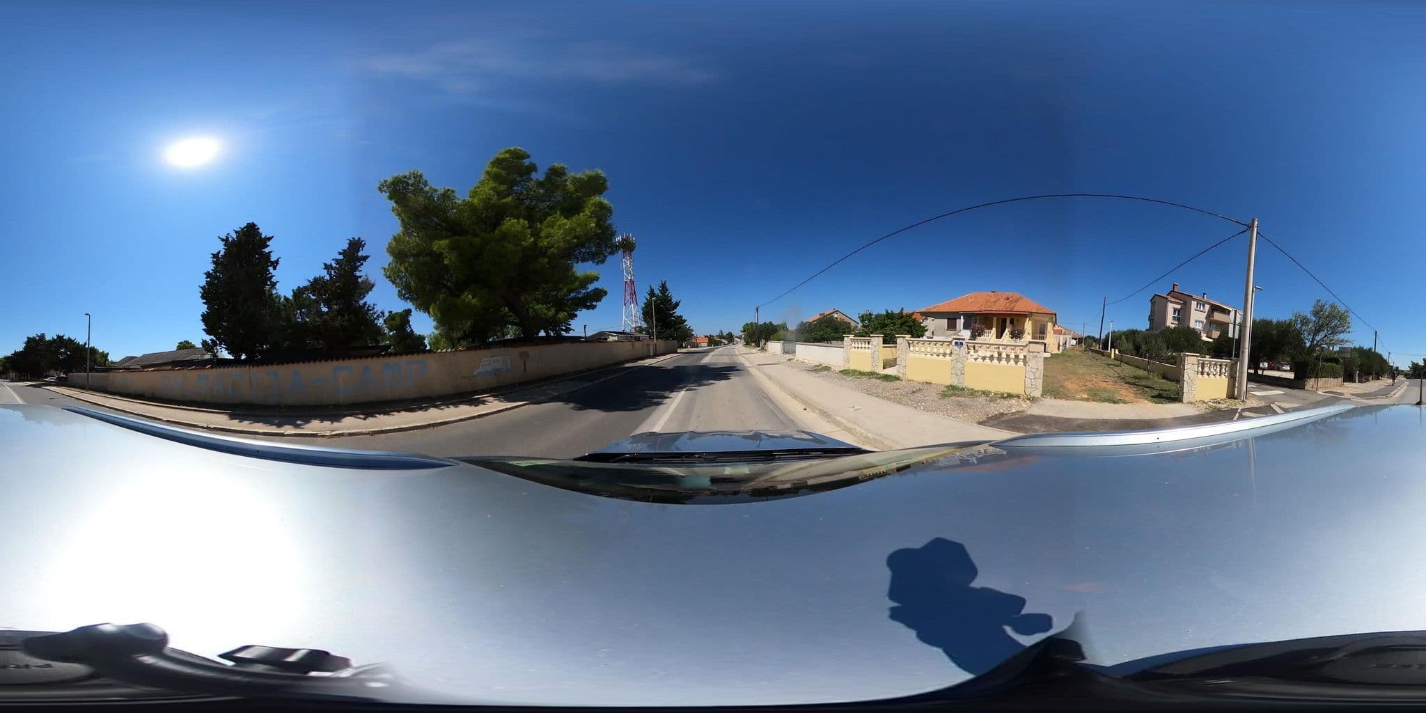 Street view near ELLA mobile home, Nin — © Hajdinjak_Ivan (CC BY-SA · Mapillary)