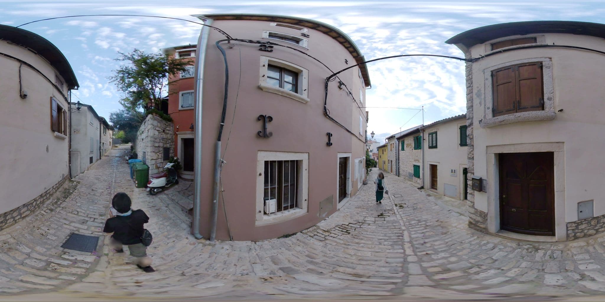 Street view near Monte Holiday Home, Rovinj