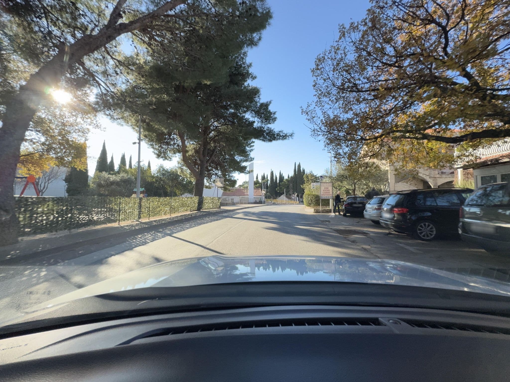 Street view near Villa Adria Apartments, Cavtat — © filipb (CC BY-SA · Mapillary)