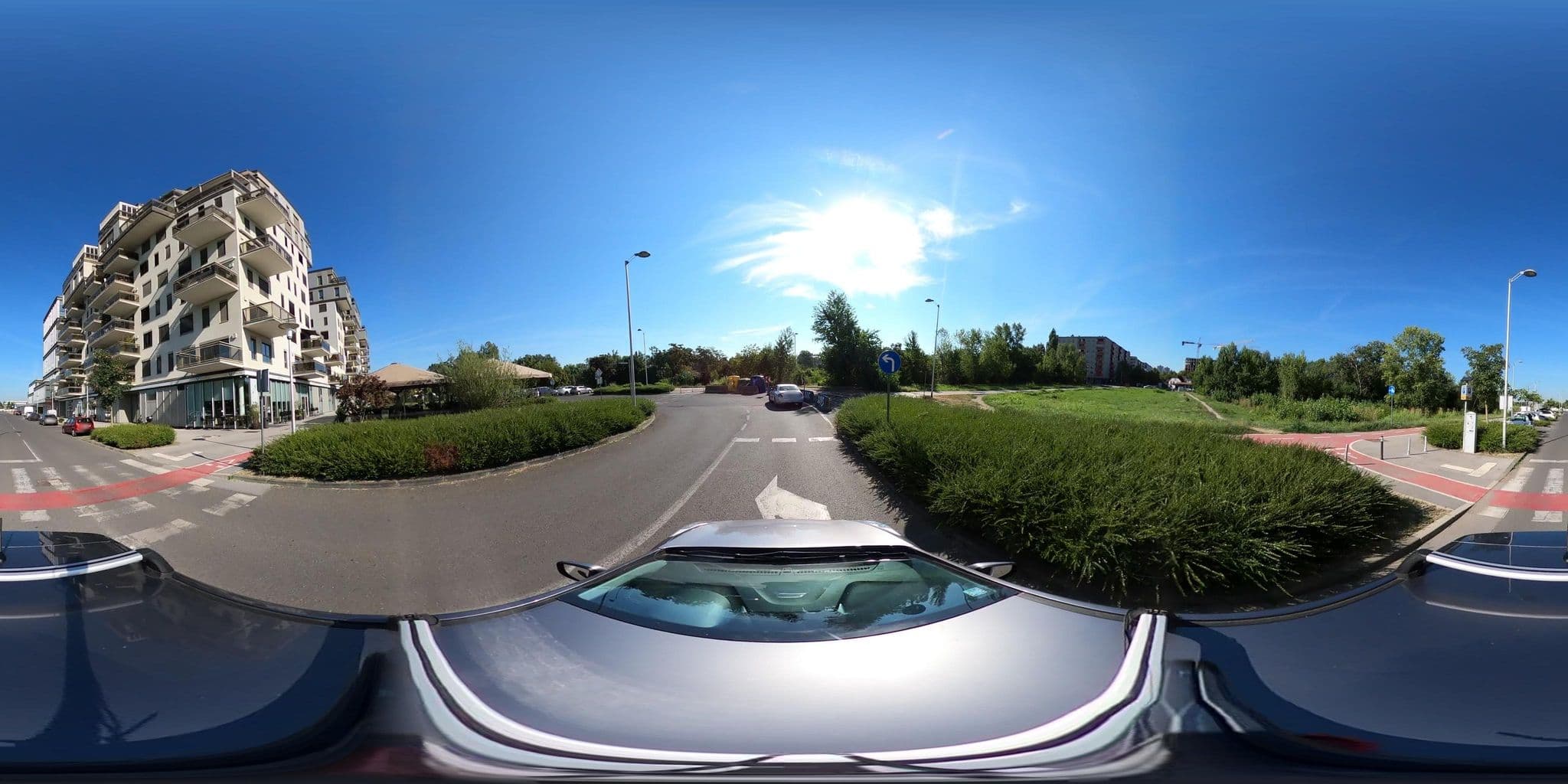 Street view near Grace Apartment Zagreb Croatia, Novi Zagreb — © tomislavzen12 (CC BY-SA · Mapillary)