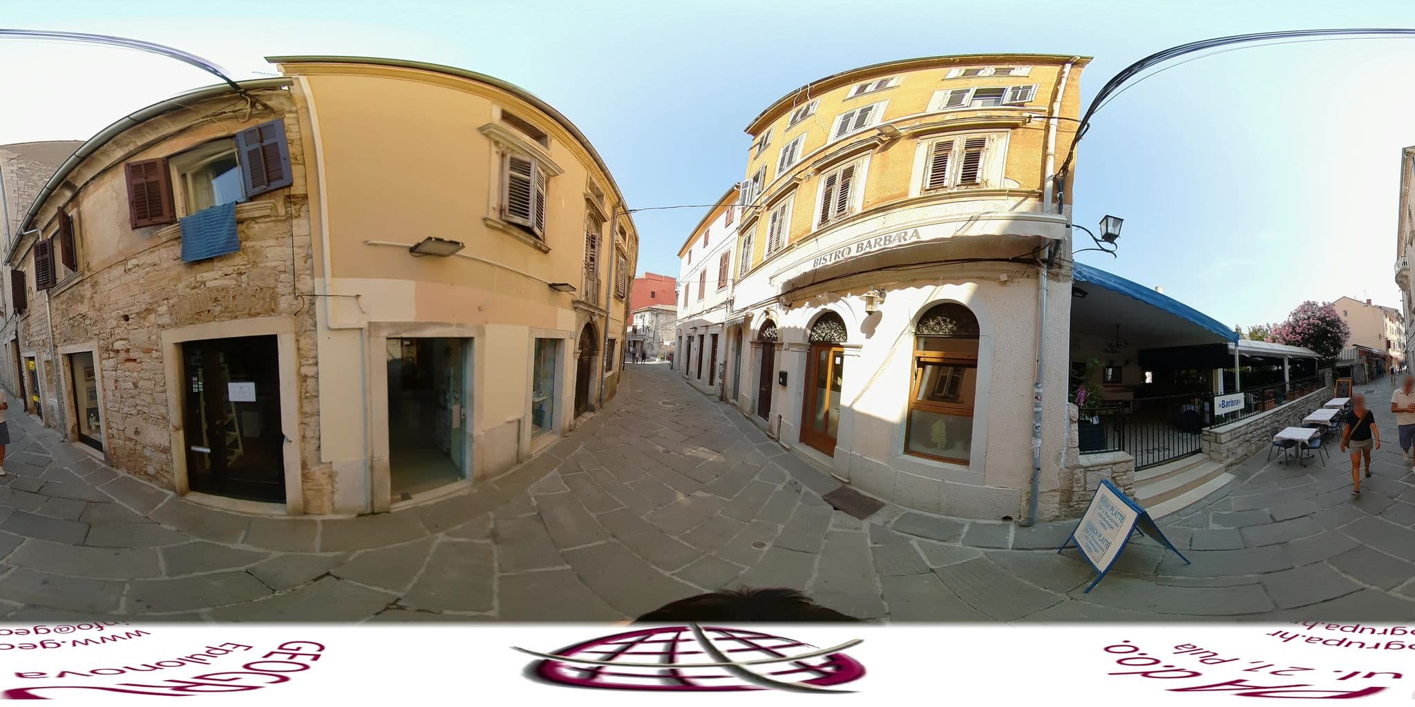 Street view near Apartments Antons, Pula — © dinodim (CC BY-SA · Mapillary)