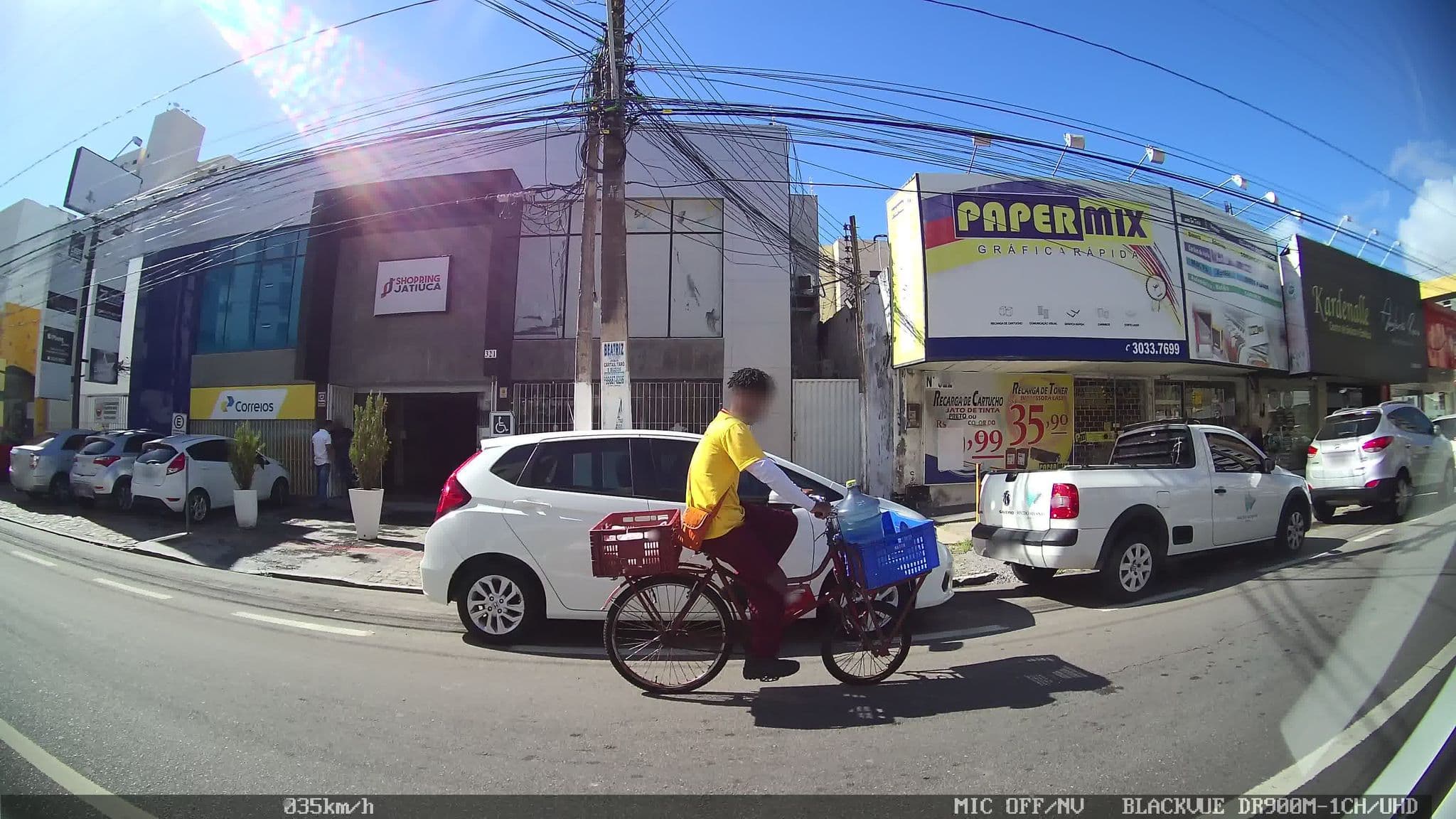 Street view near Bluemar Hotel, Maceió — © kaart_2 (CC BY-SA · Mapillary)