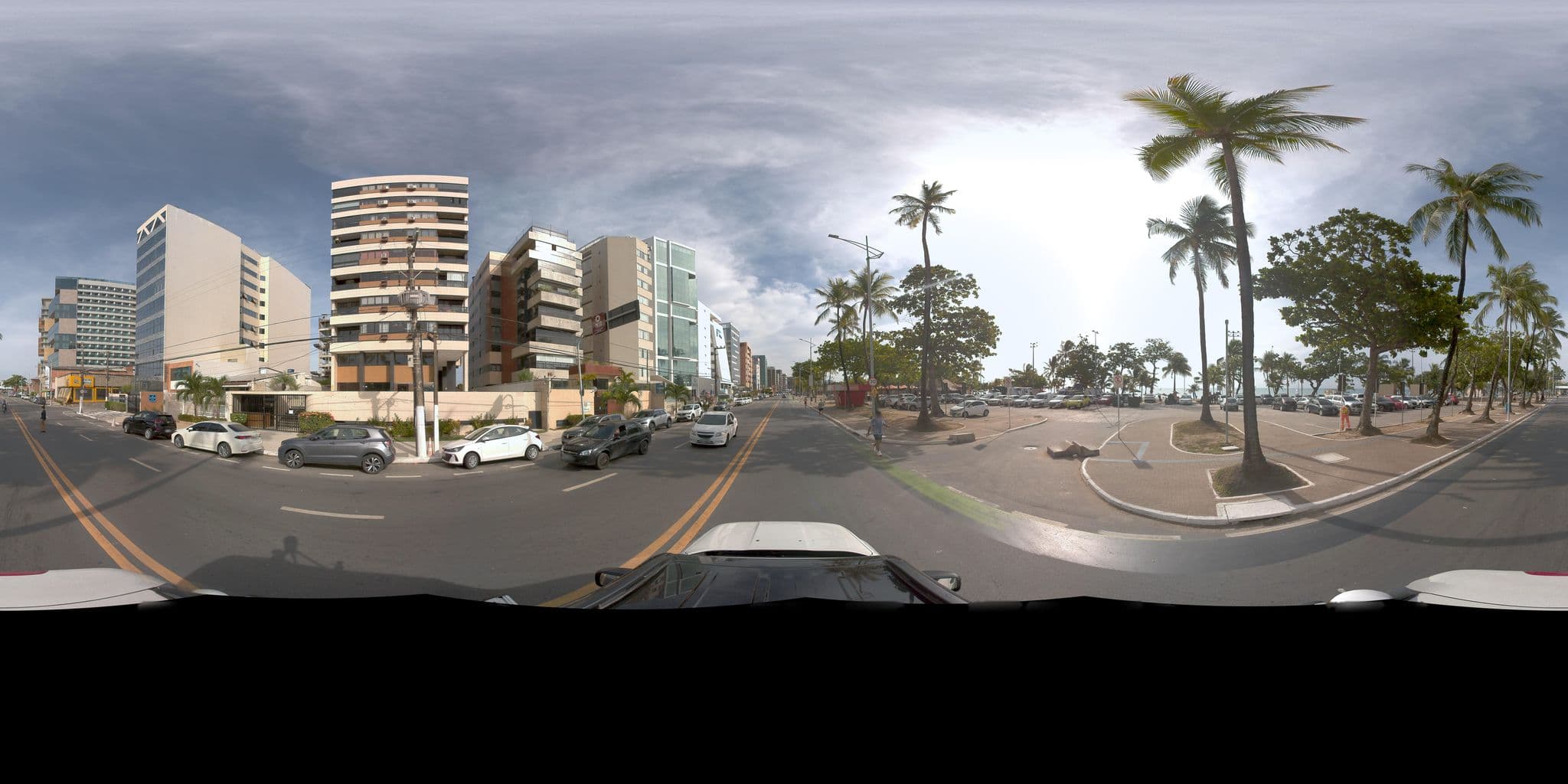 Street view near Hostel Pajuçara, Maceió — © viniciusmap (CC BY-SA · Mapillary)