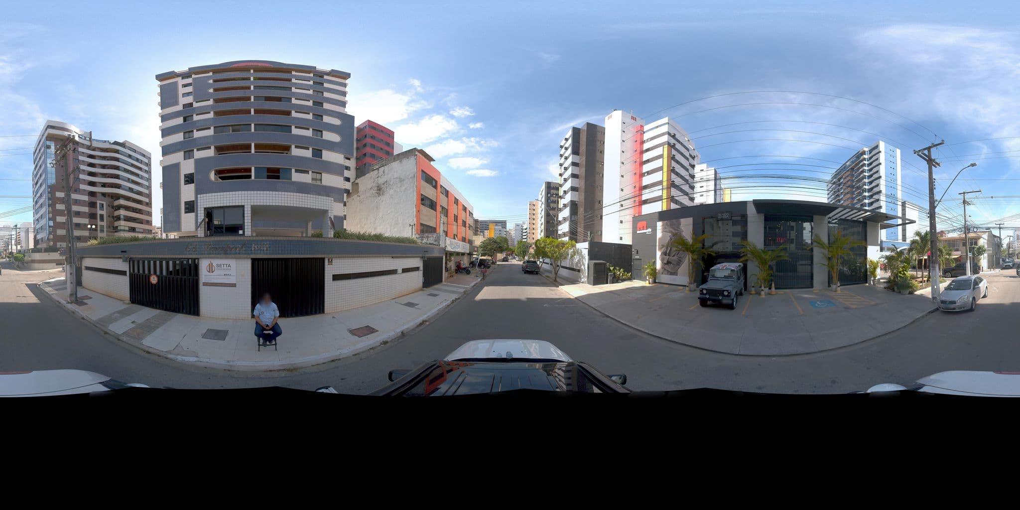 Street view near Pousada Ponta do Mar, Maceió — © viniciusmap (CC BY-SA · Mapillary)