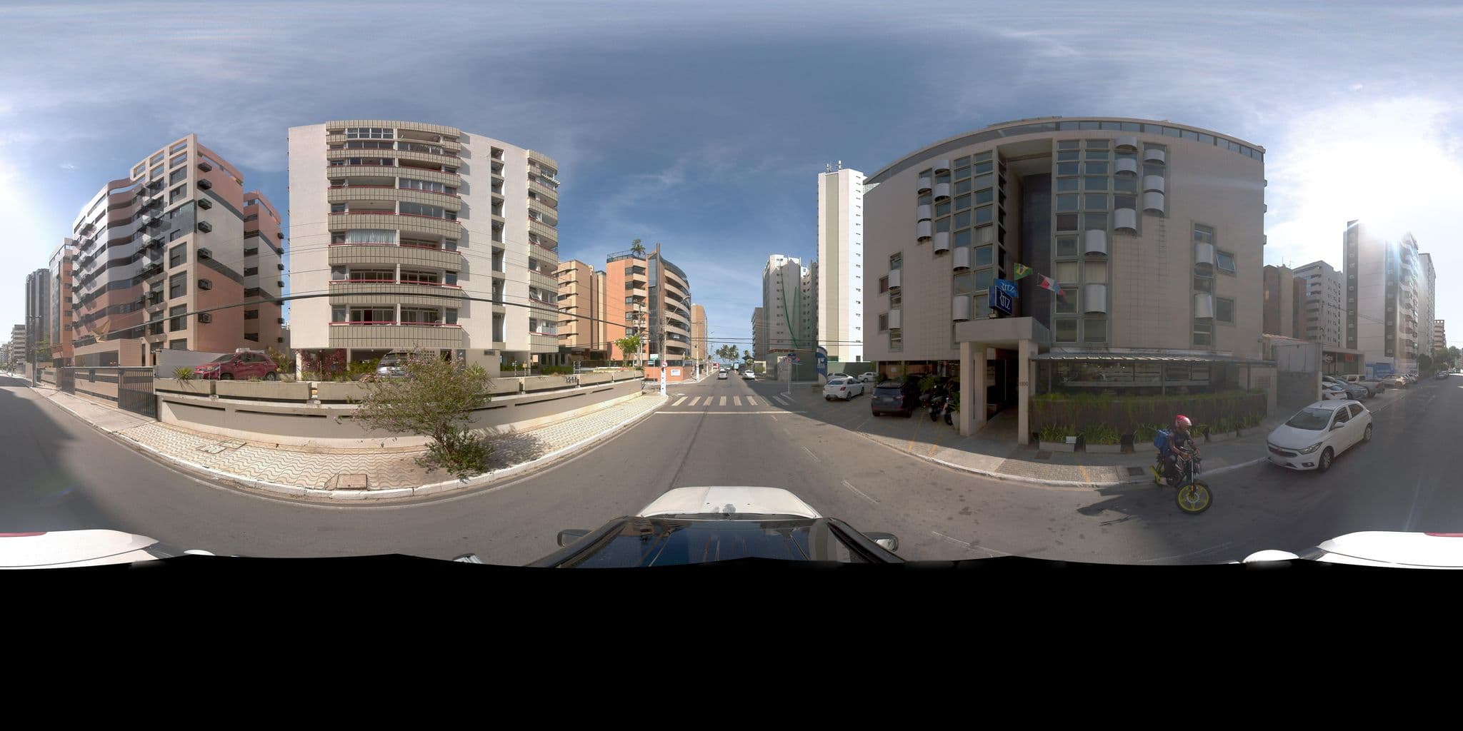 Street view near Café da Manhã Ritz Praia Hotel, Maceió — © viniciusmap (CC BY-SA · Mapillary)