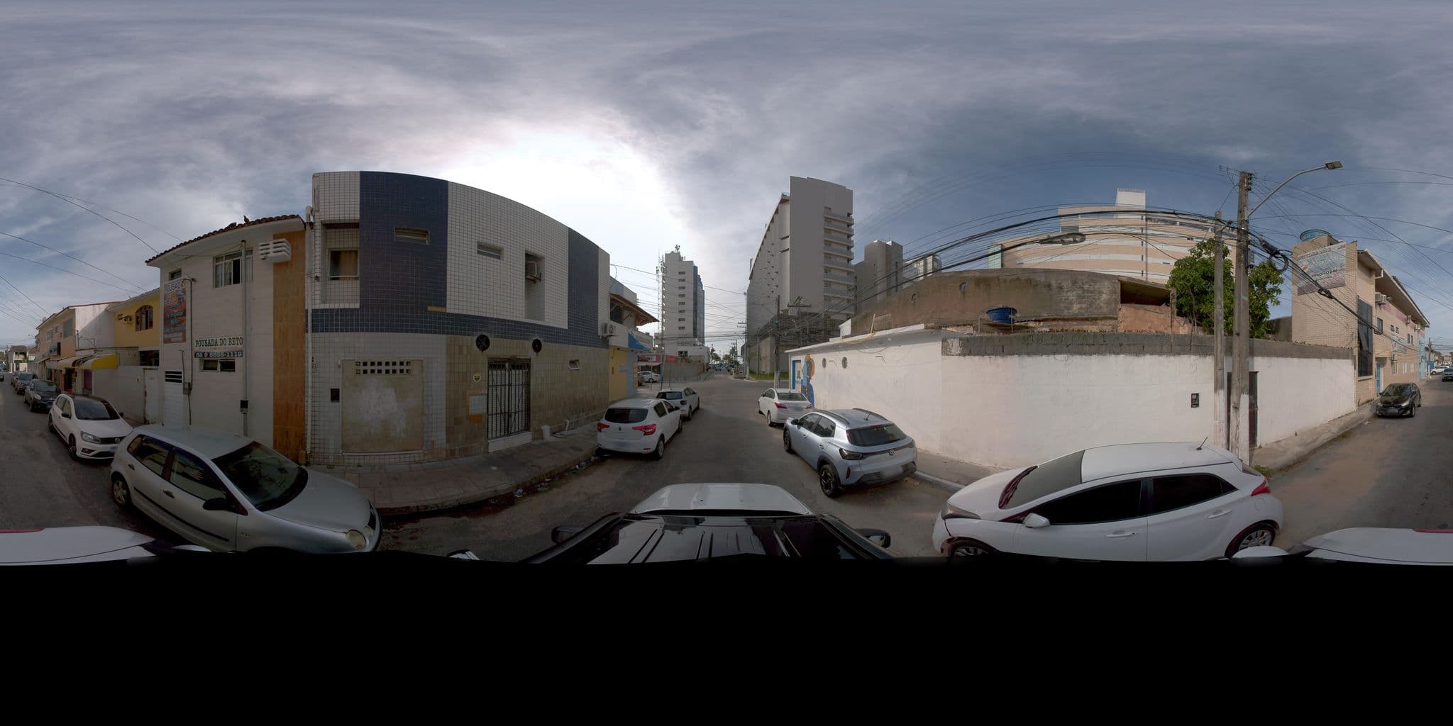 Street view near Pousada Maria Farinha, Maceió — © viniciusmap (CC BY-SA · Mapillary)