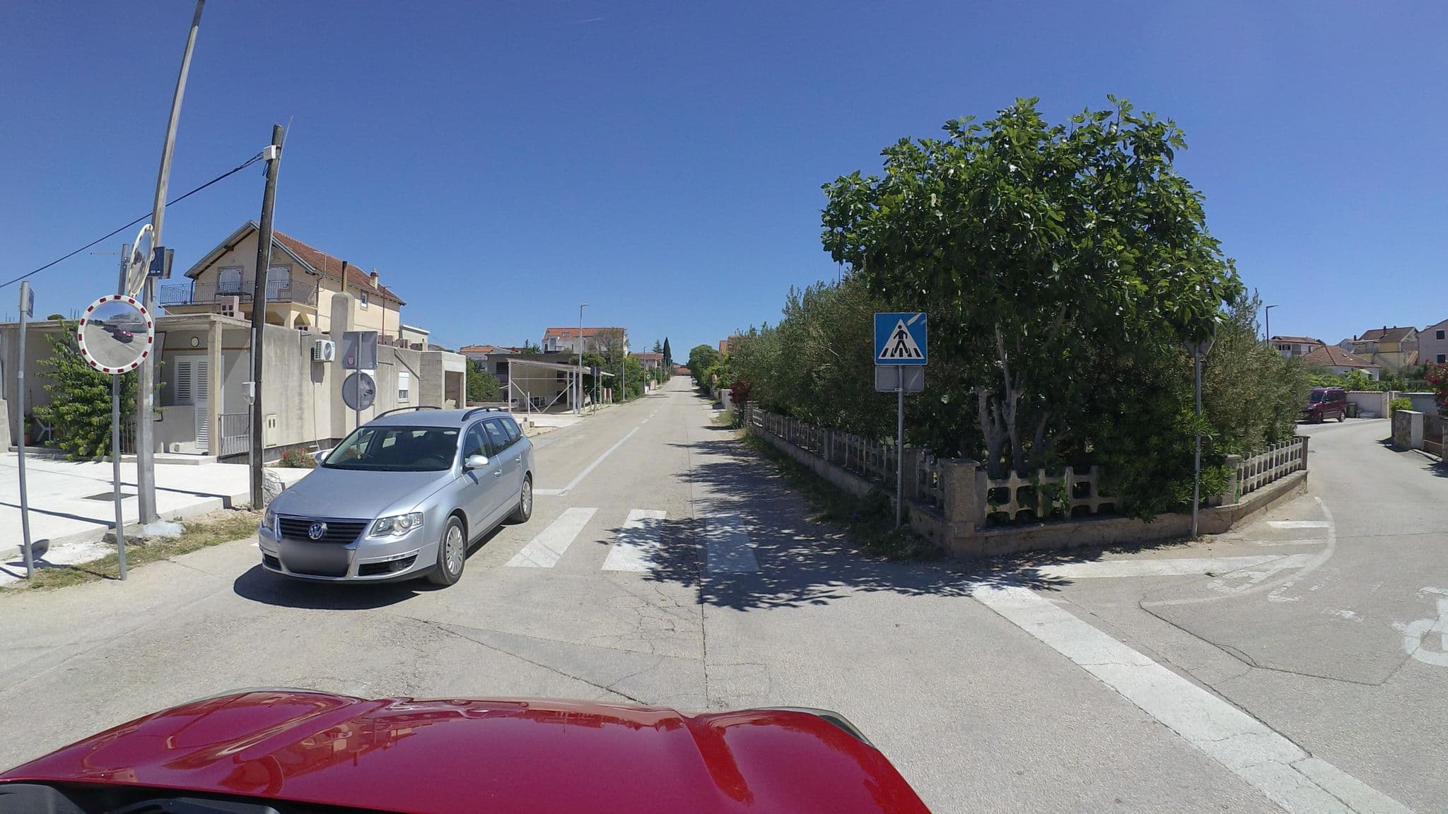 Street view near Apartmani Zara, Pirovac — © hbogner (CC BY-SA · Mapillary)