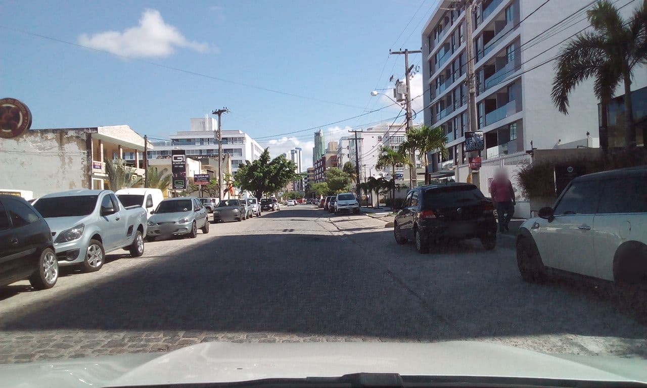 Street view near Holanda's Prime Genius Flats, João Pessoa — © fredporto (CC BY-SA · Mapillary)