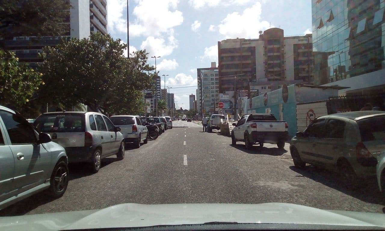 Street view near Quality Suites João Pessoa, João Pessoa — © fredporto (CC BY-SA · Mapillary)