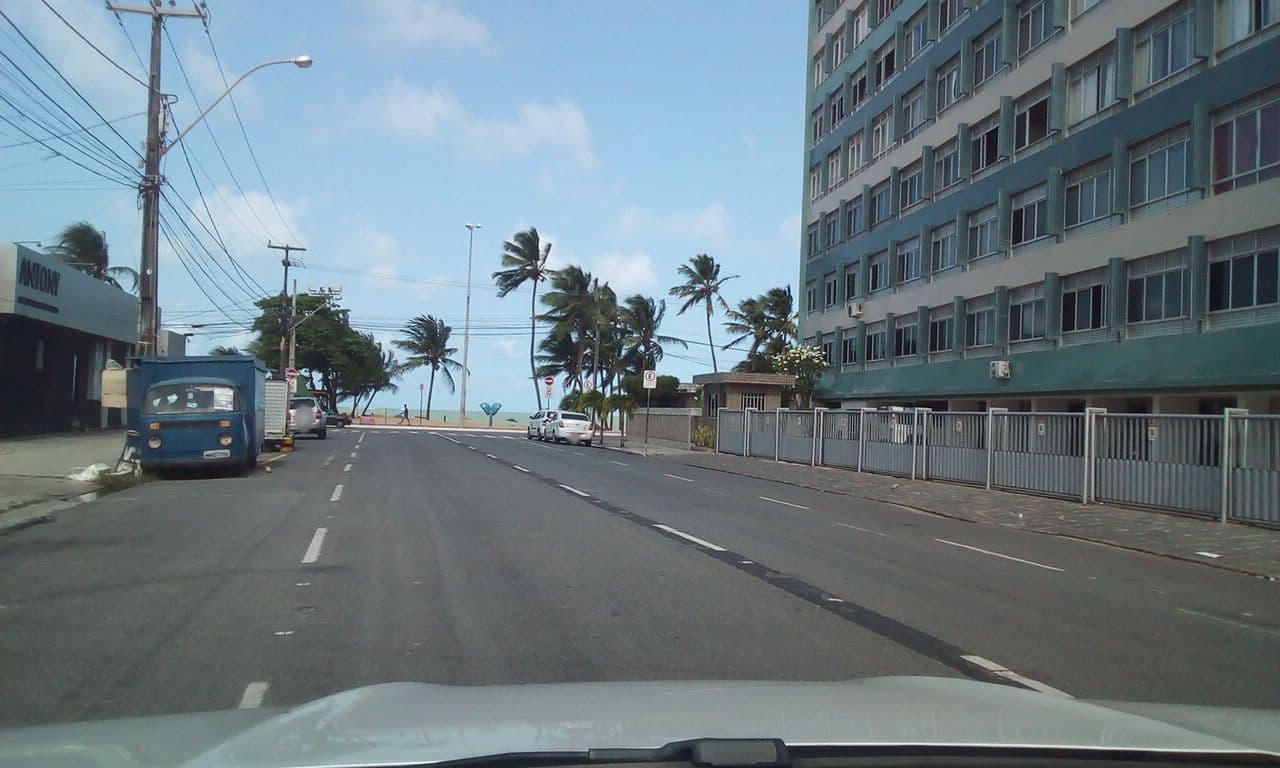 Street view near Infinity At The Sea, João Pessoa — © fredporto (CC BY-SA · Mapillary)