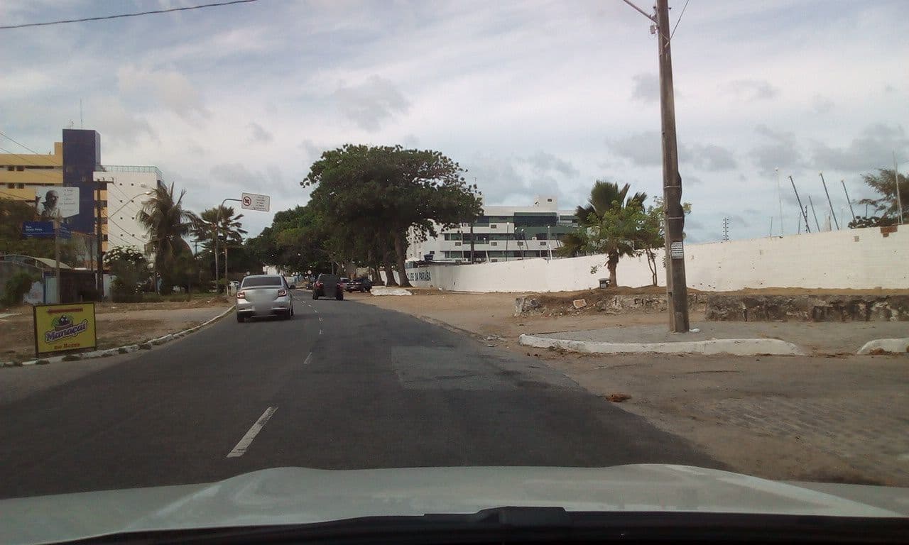 Street view near Cafe Da Manhã - Oceana Atlantico Hot, João Pessoa — © fredporto (CC BY-SA · Mapillary)