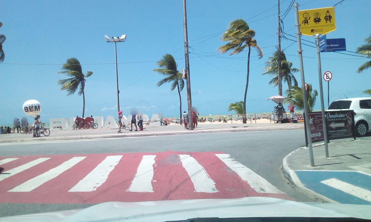 Street view near Flat da Taci, João Pessoa — © fredporto (CC BY-SA · Mapillary)