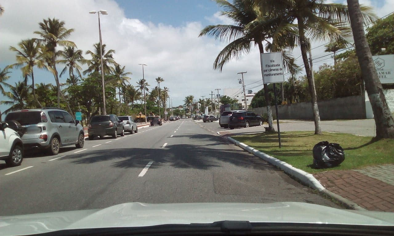 Street view near Pousada do Caju D'Charm, João Pessoa — © fredporto (CC BY-SA · Mapillary)