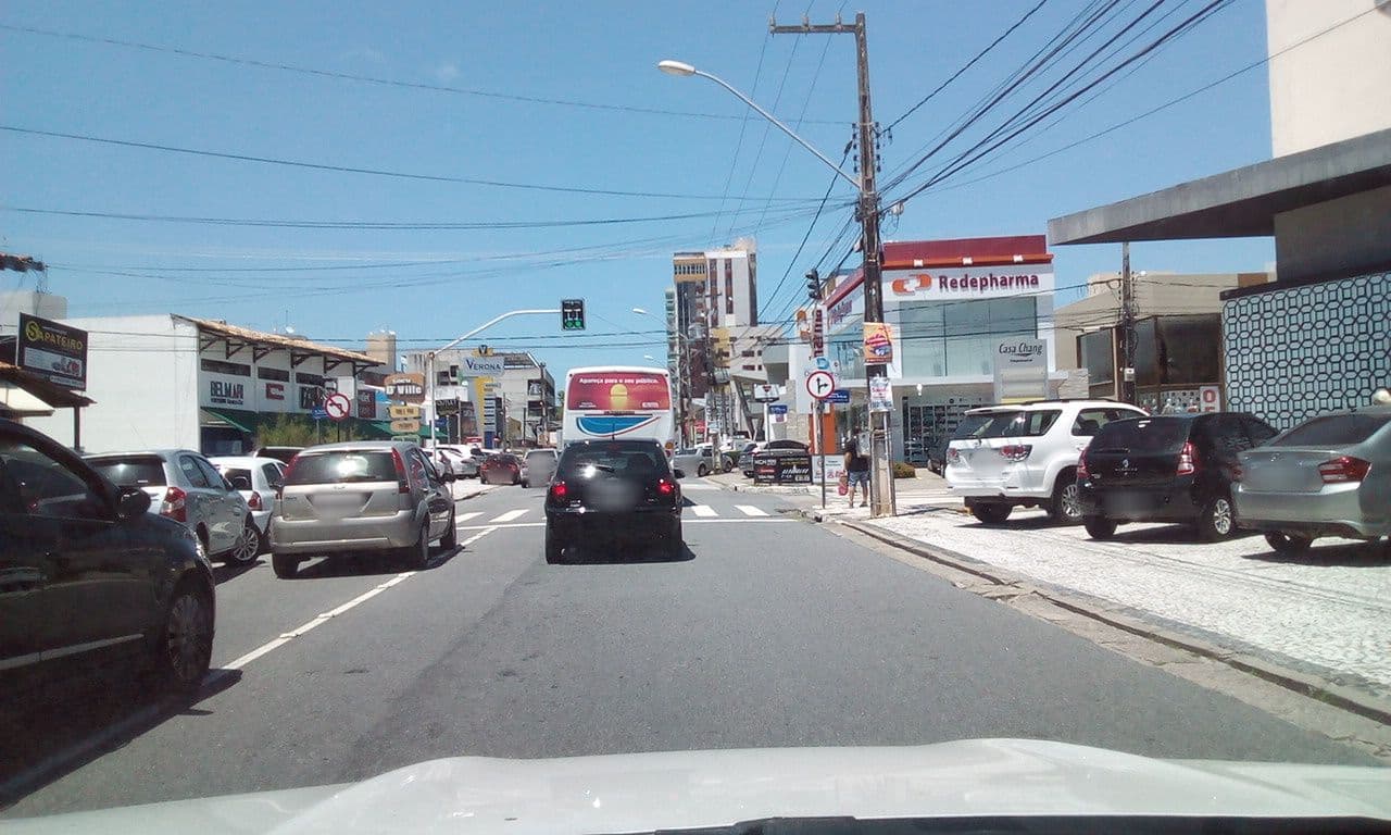Street view near Na Praia Hostel, João Pessoa — © fredporto (CC BY-SA · Mapillary)