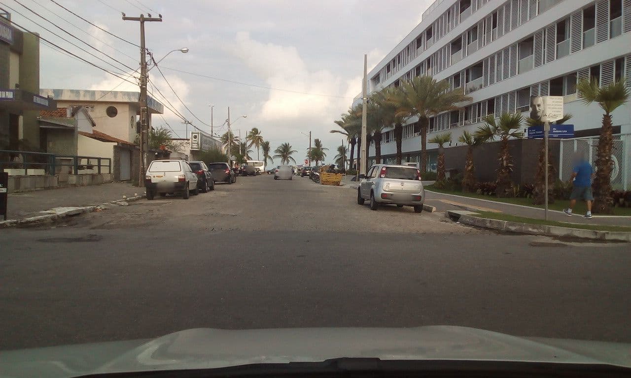 Street view near Hotel Pousada Solar da Praia, João Pessoa — © fredporto (CC BY-SA · Mapillary)
