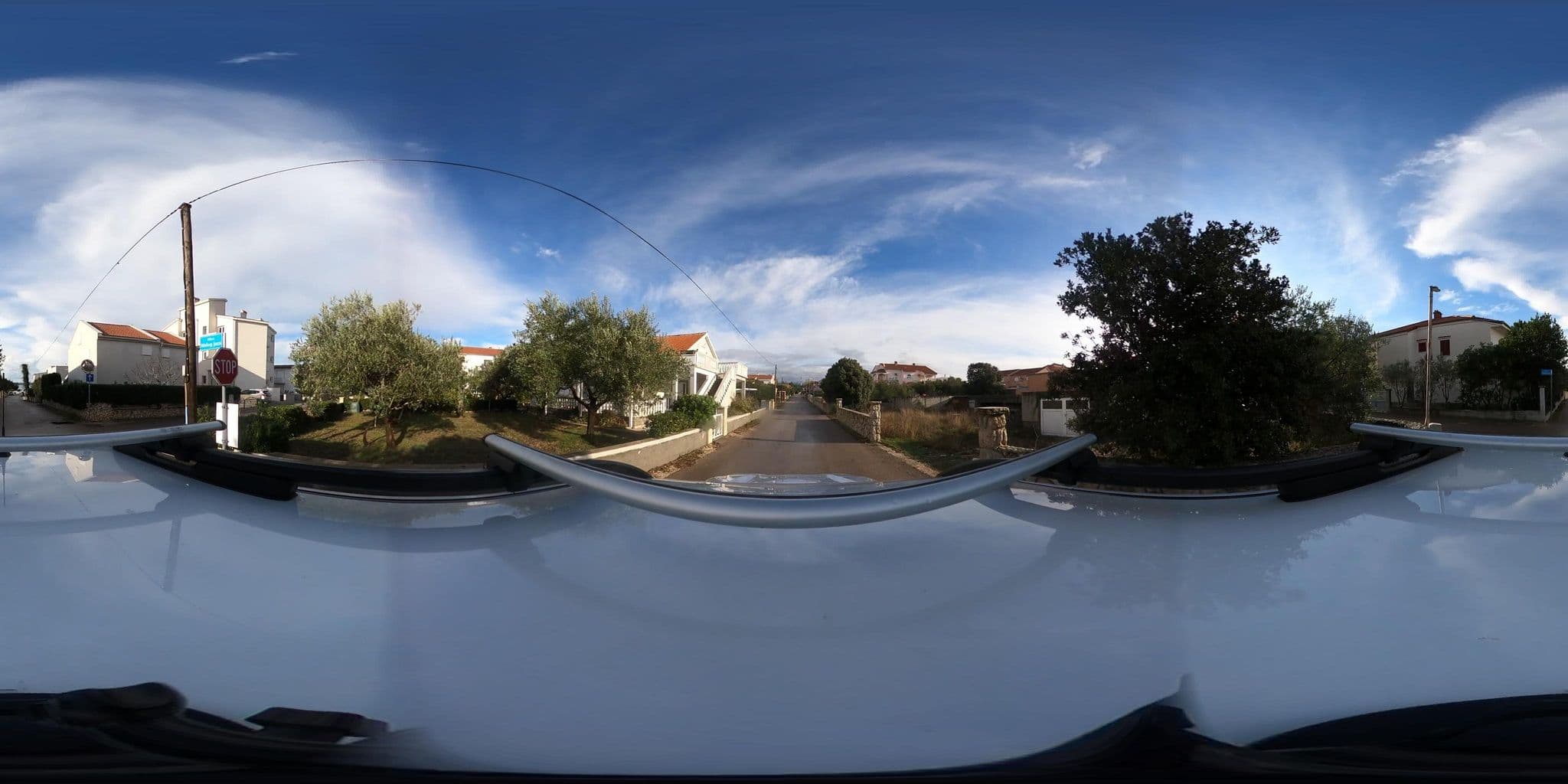 Street view near Apartmeni Knežević, Vrsi — © Tim1 (CC BY-SA · Mapillary)