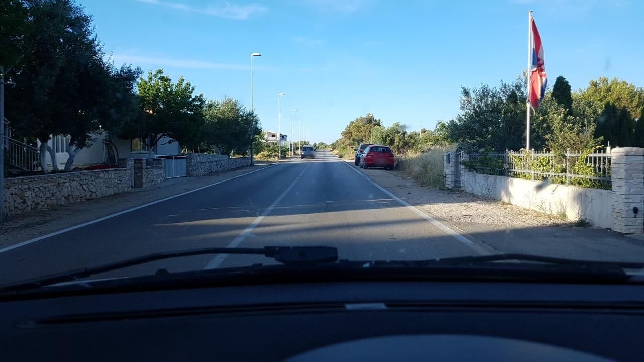 Street view near Villa Marina, Vodice — © mik007 (CC BY-SA · Mapillary)