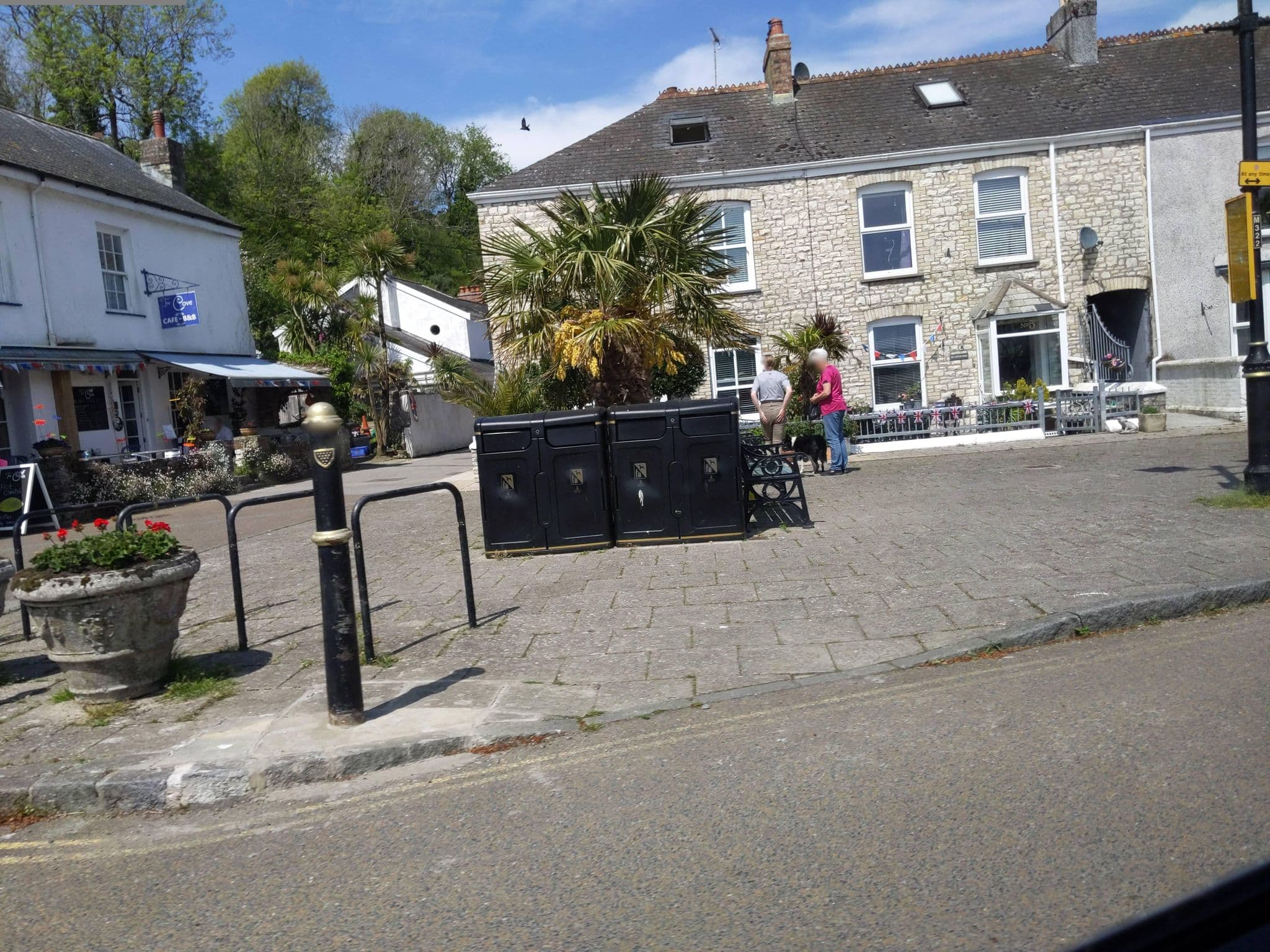 Street view near Piskey Cove, Mevagissey — © WaggyDog (CC BY-SA · Mapillary)