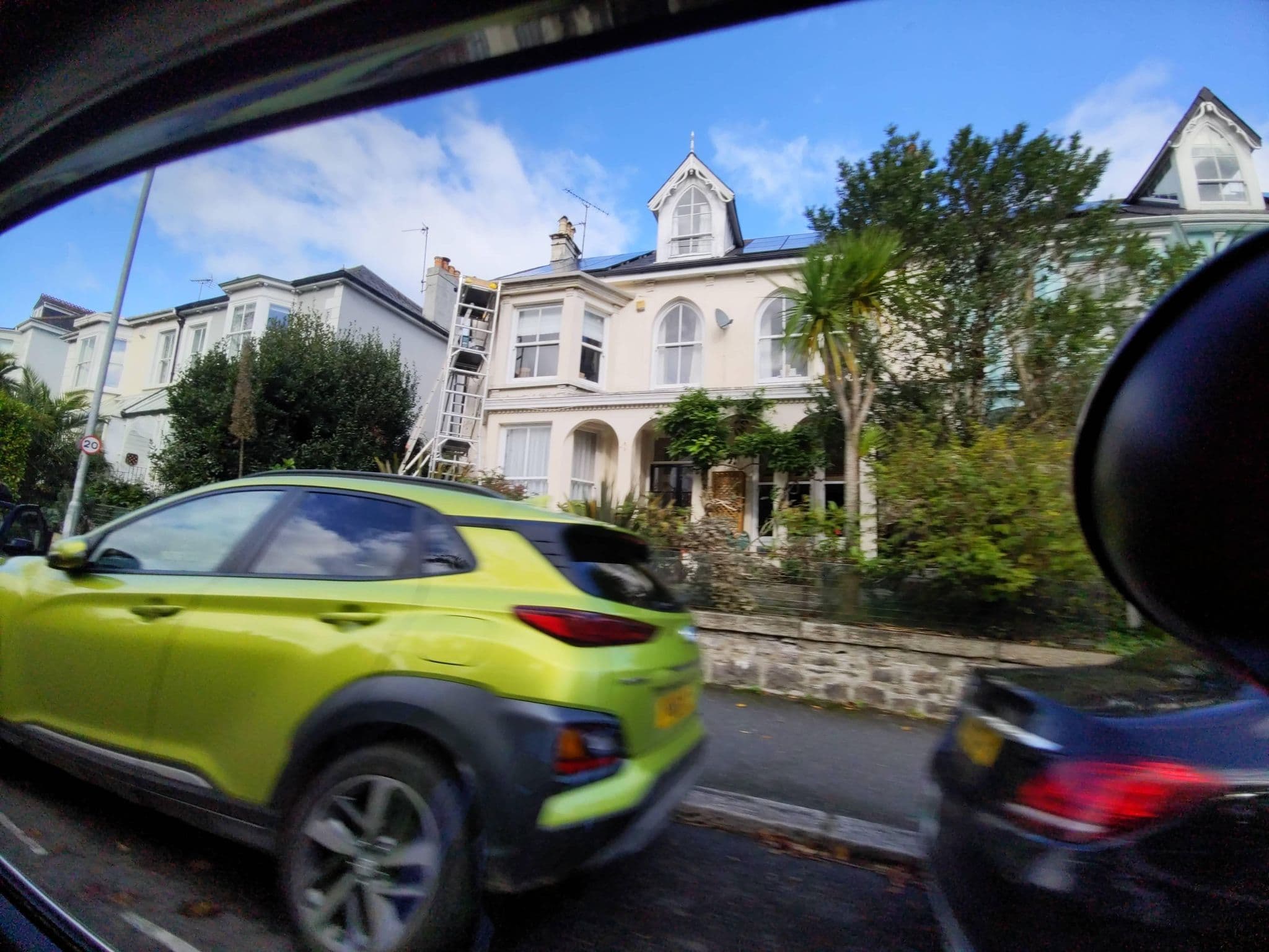 Street view near Park Grove Hotel, Falmouth — © WaggyDog (CC BY-SA · Mapillary)