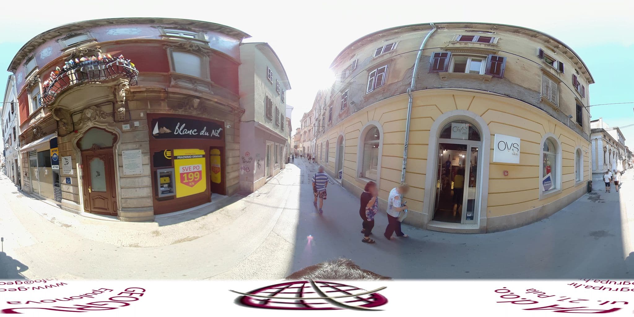 Street view near Villa Brandestini, Pula — © dinodim (CC BY-SA · Mapillary)