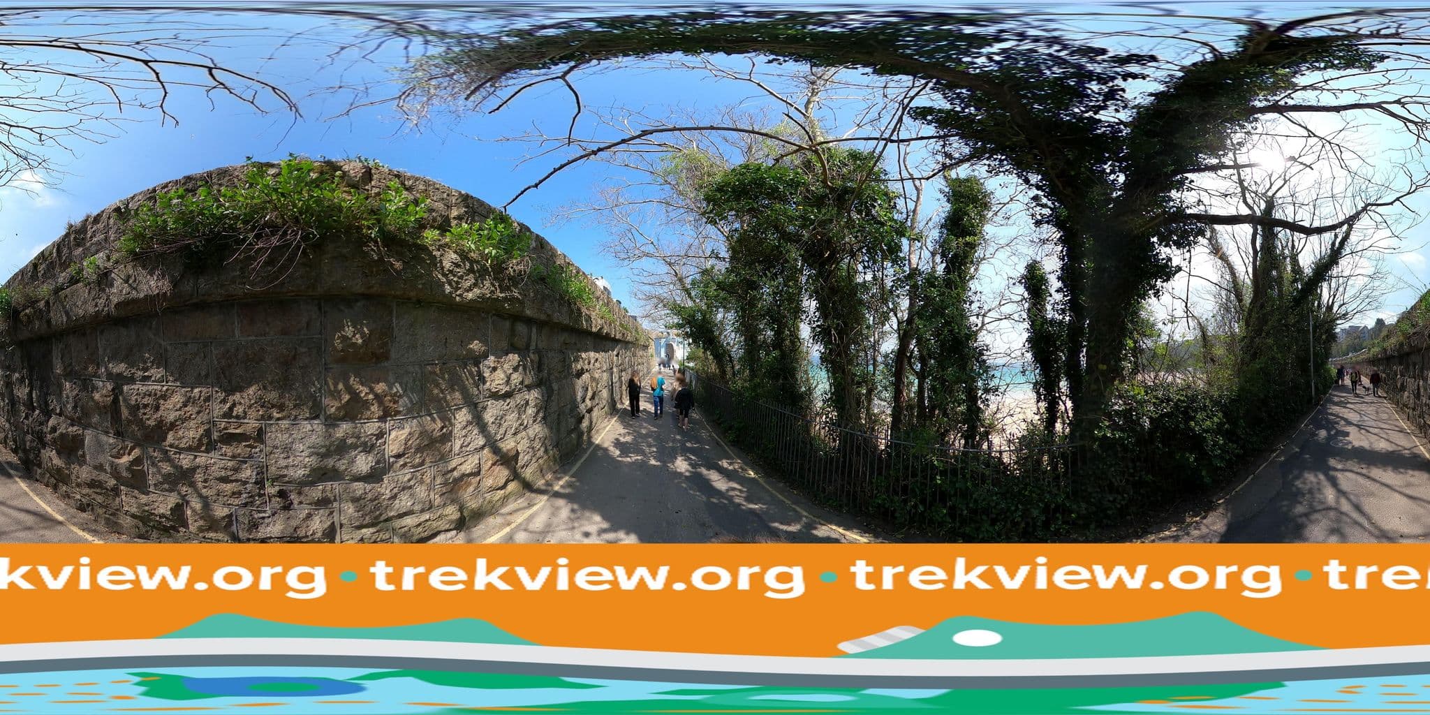 Street view near Carlyon Guest House, St Ives — © trekviewed (CC BY-SA · Mapillary)
