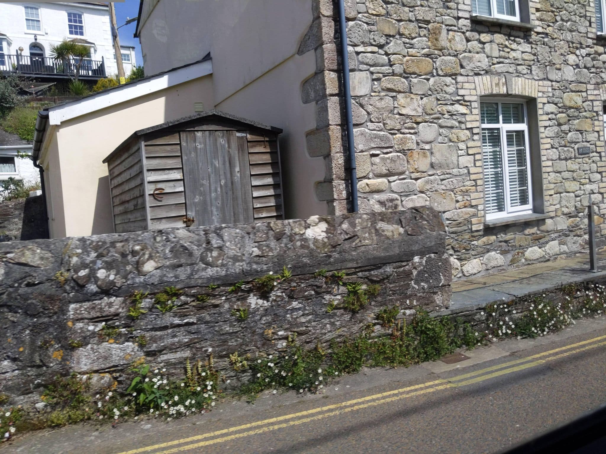 Street view near Ancient Shipbrokers, Mevagissey — © WaggyDog (CC BY-SA · Mapillary)