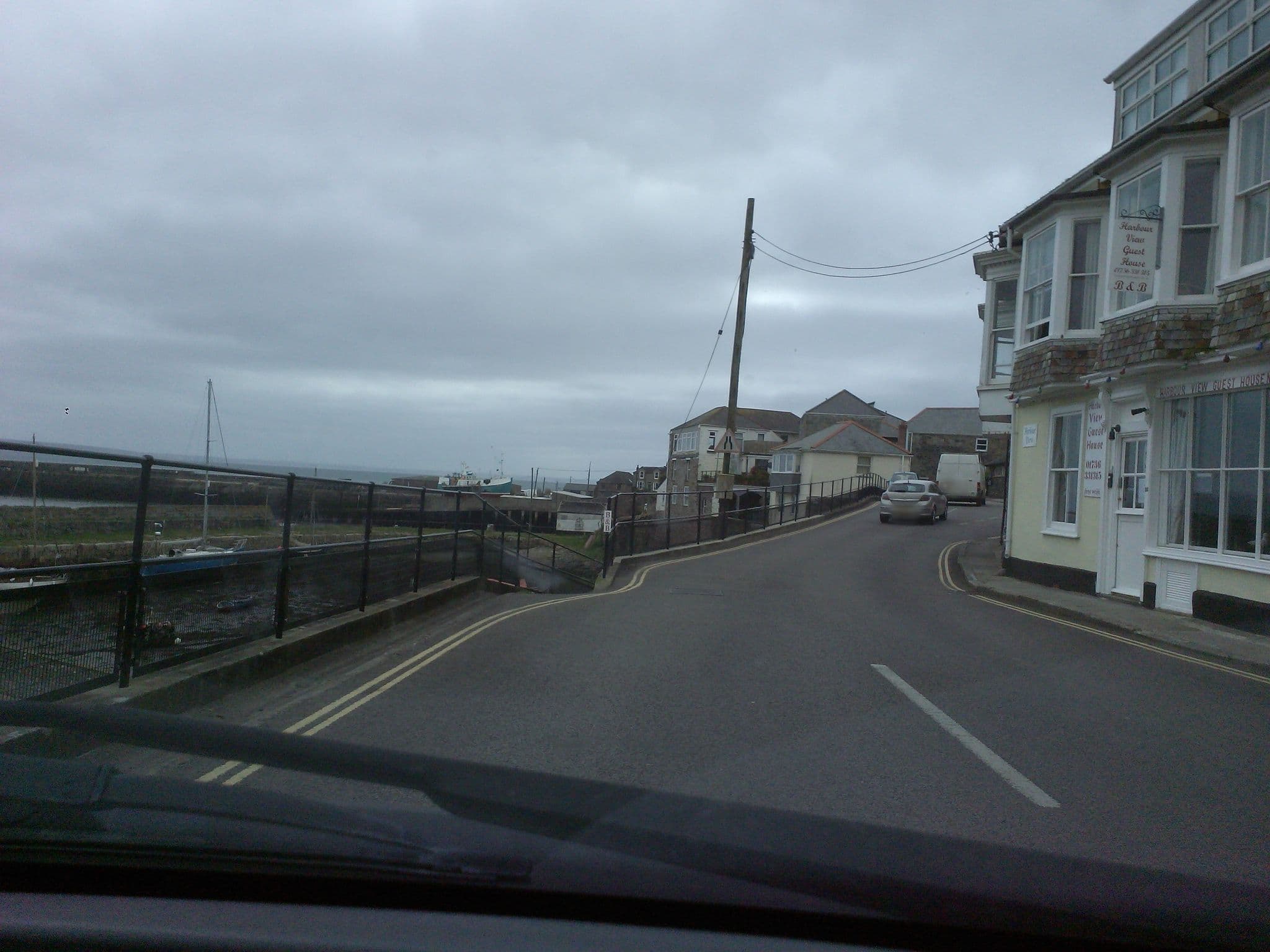 Street view near Pembroke Lodge B & B, Penzance — © severecci (CC BY-SA · Mapillary)