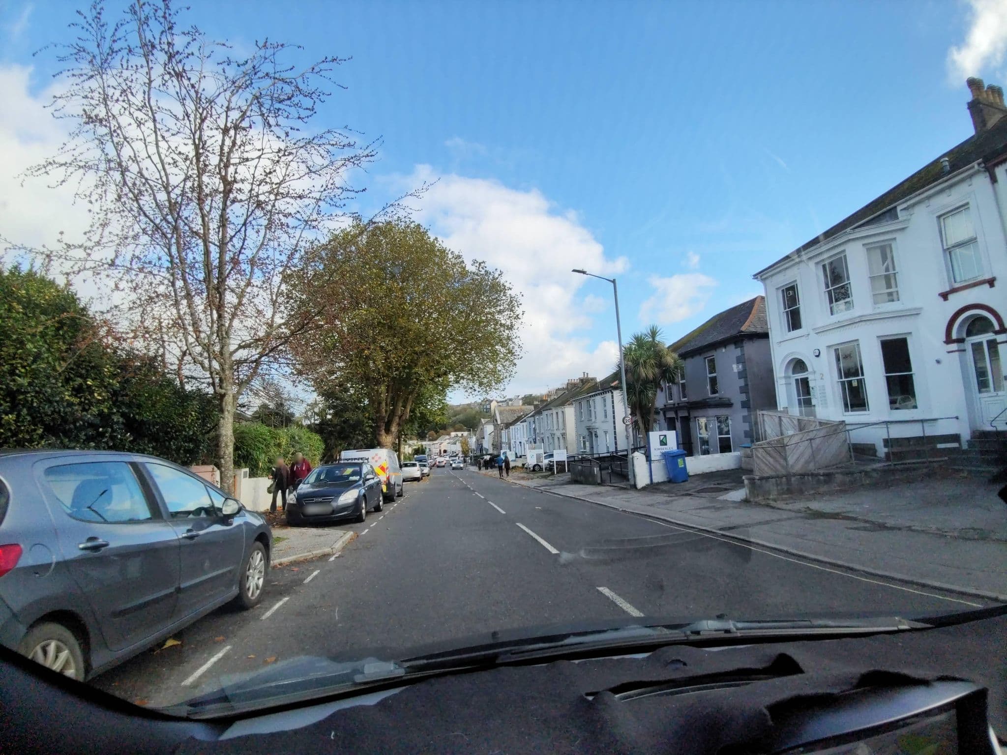Street view near Little Garden Cottage, Falmouth — © WaggyDog (CC BY-SA · Mapillary)