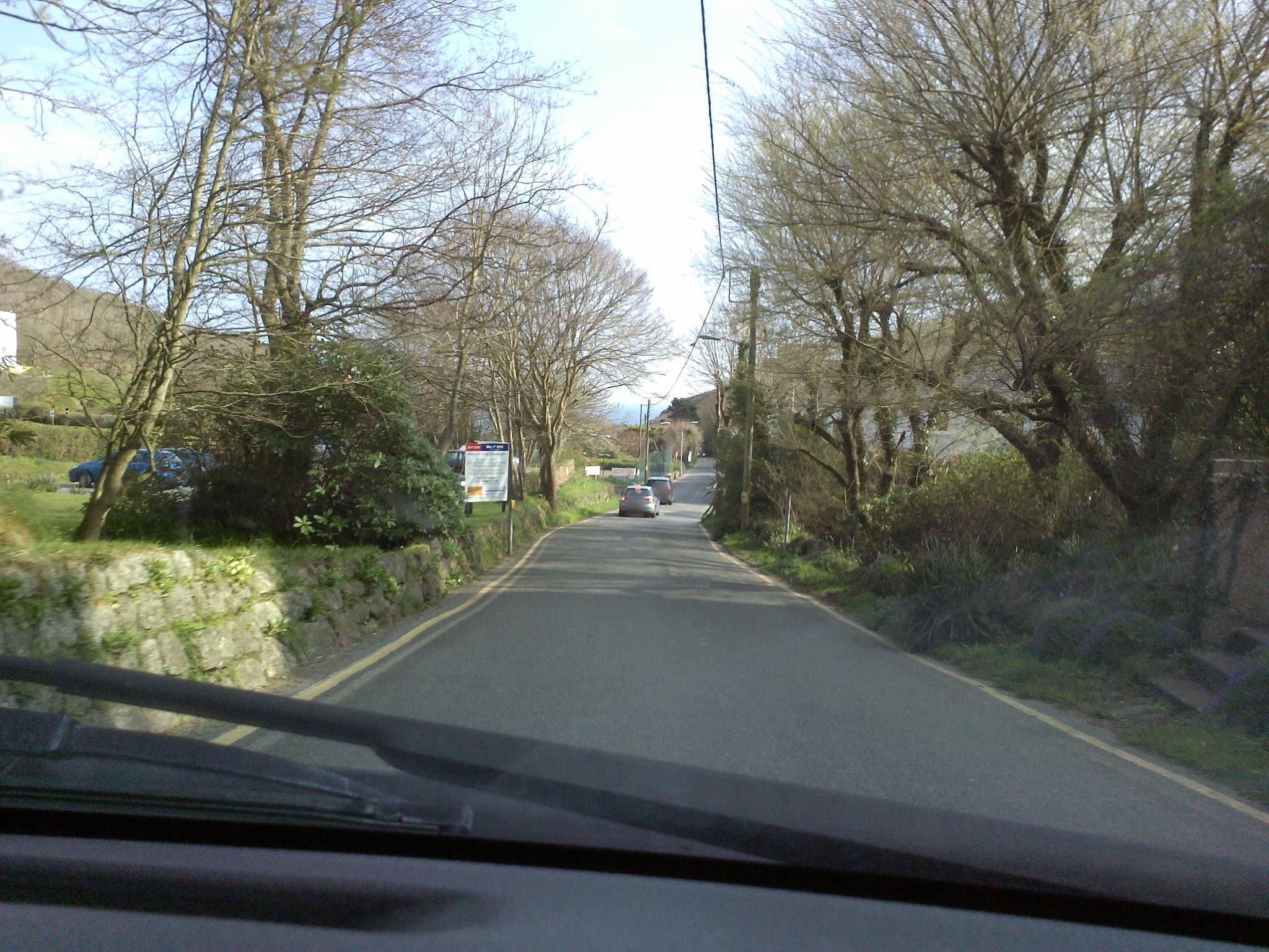 Street view near Wolf Rock Holiday Apartment Porthcurno, St Just — © severecci (CC BY-SA · Mapillary)