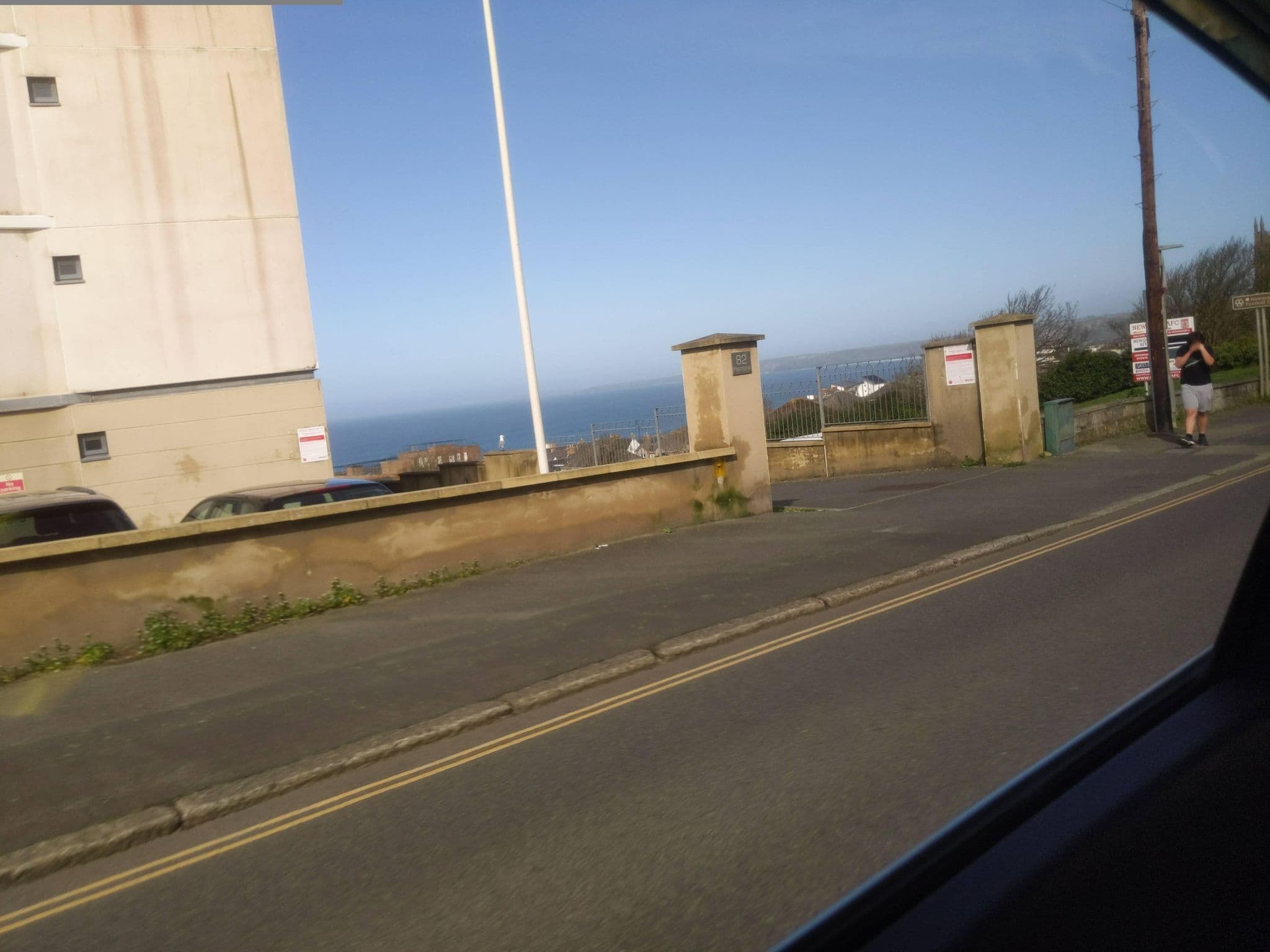 Street view near Stunning Two Bed Sea View Apartment with Pool & Gym, Newquay — © WaggyDog (CC BY-SA · Mapillary)