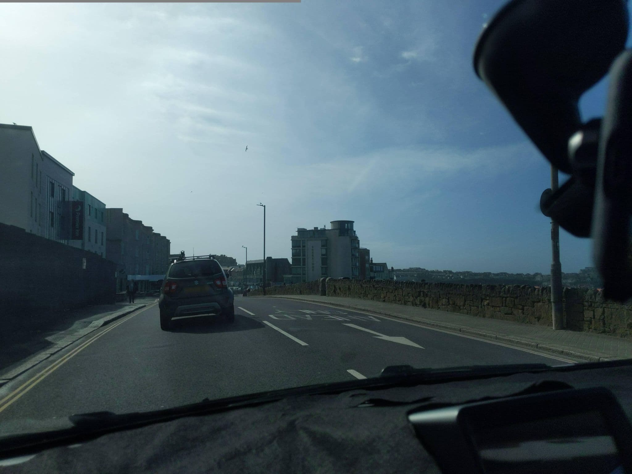 Street view near The Marina Hotel, Newquay — © WaggyDog (CC BY-SA · Mapillary)