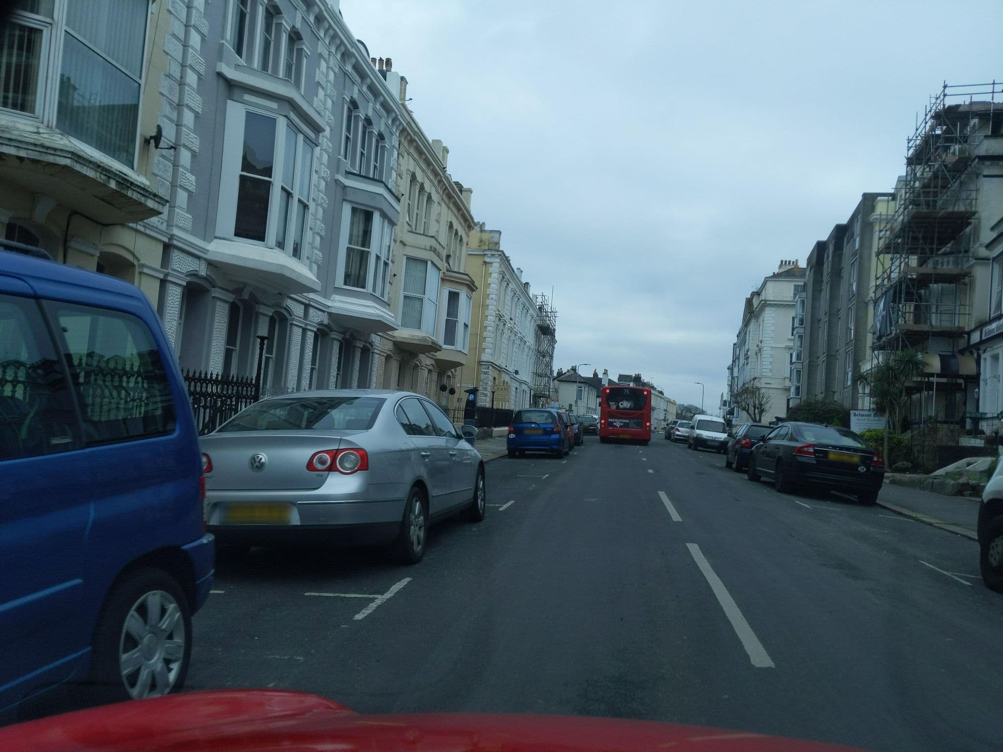 Street view near St James, Plymouth — © WaggyDog (CC BY-SA · Mapillary)
